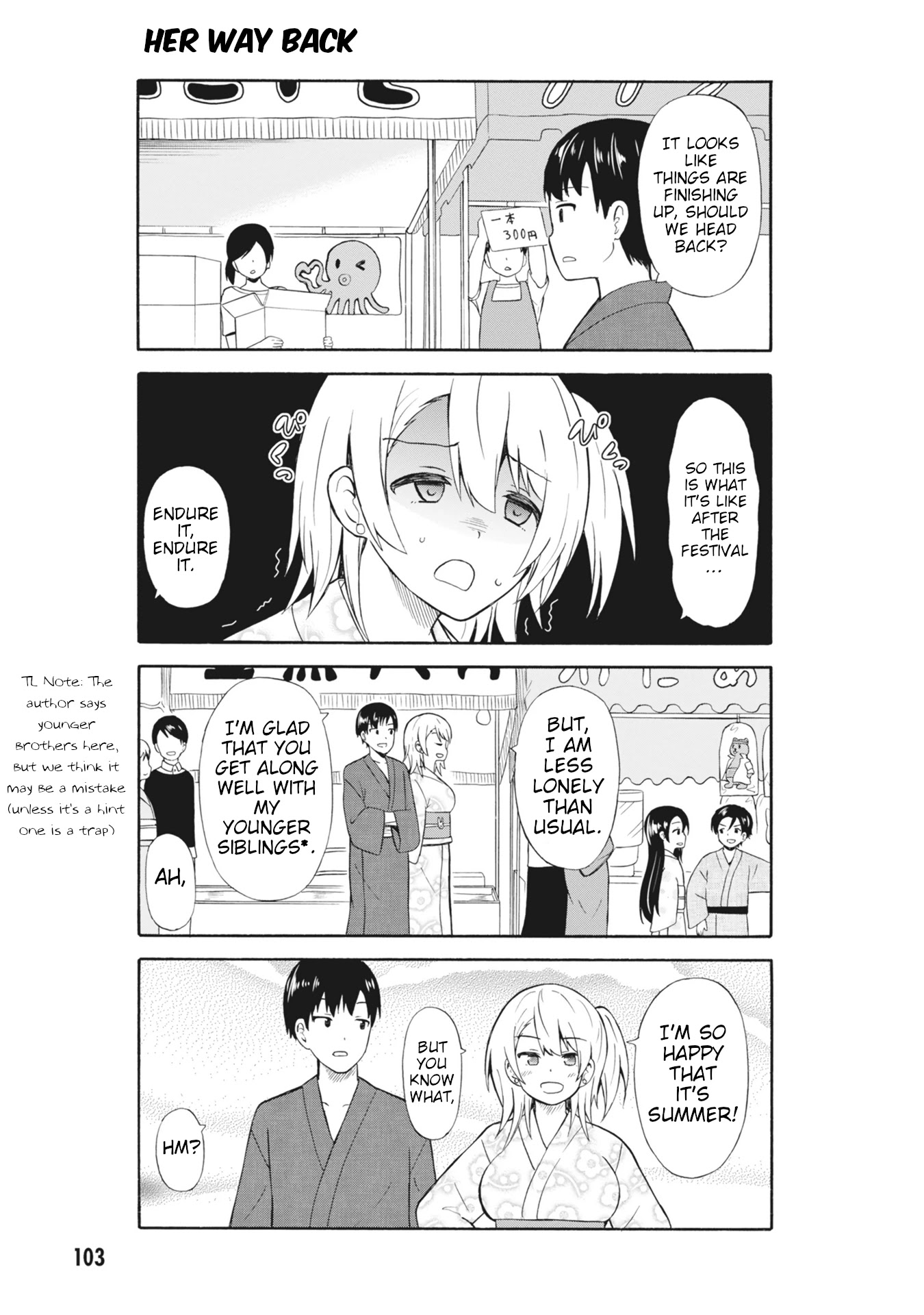Usami-san Ha Kamawaretai! Chapter 12 page 7 - Chapter 12: Festivals are Fun!
