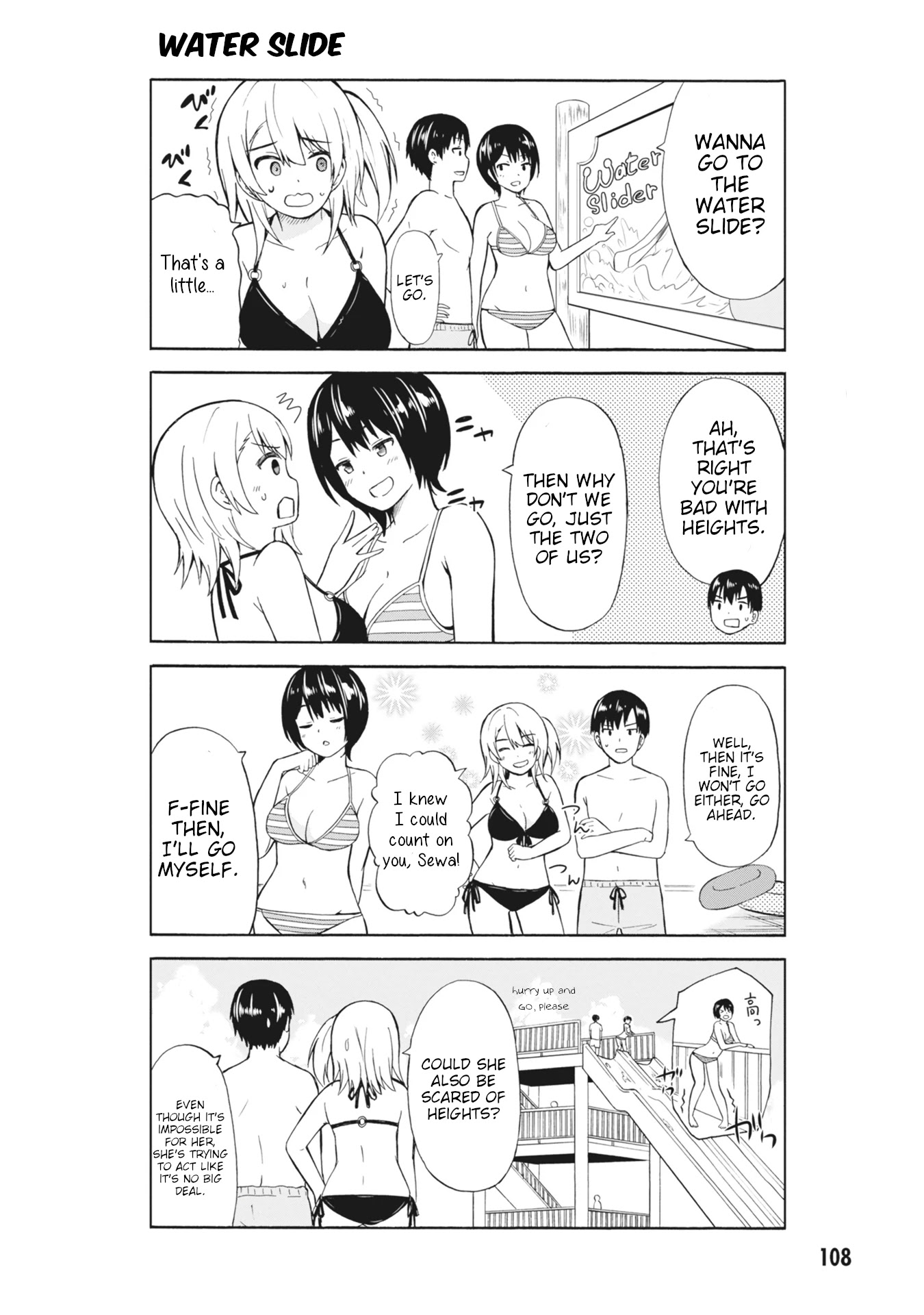 Usami-san Ha Kamawaretai! Chapter 13 page 4 - Chapter 13: Let's Go to the Pool!