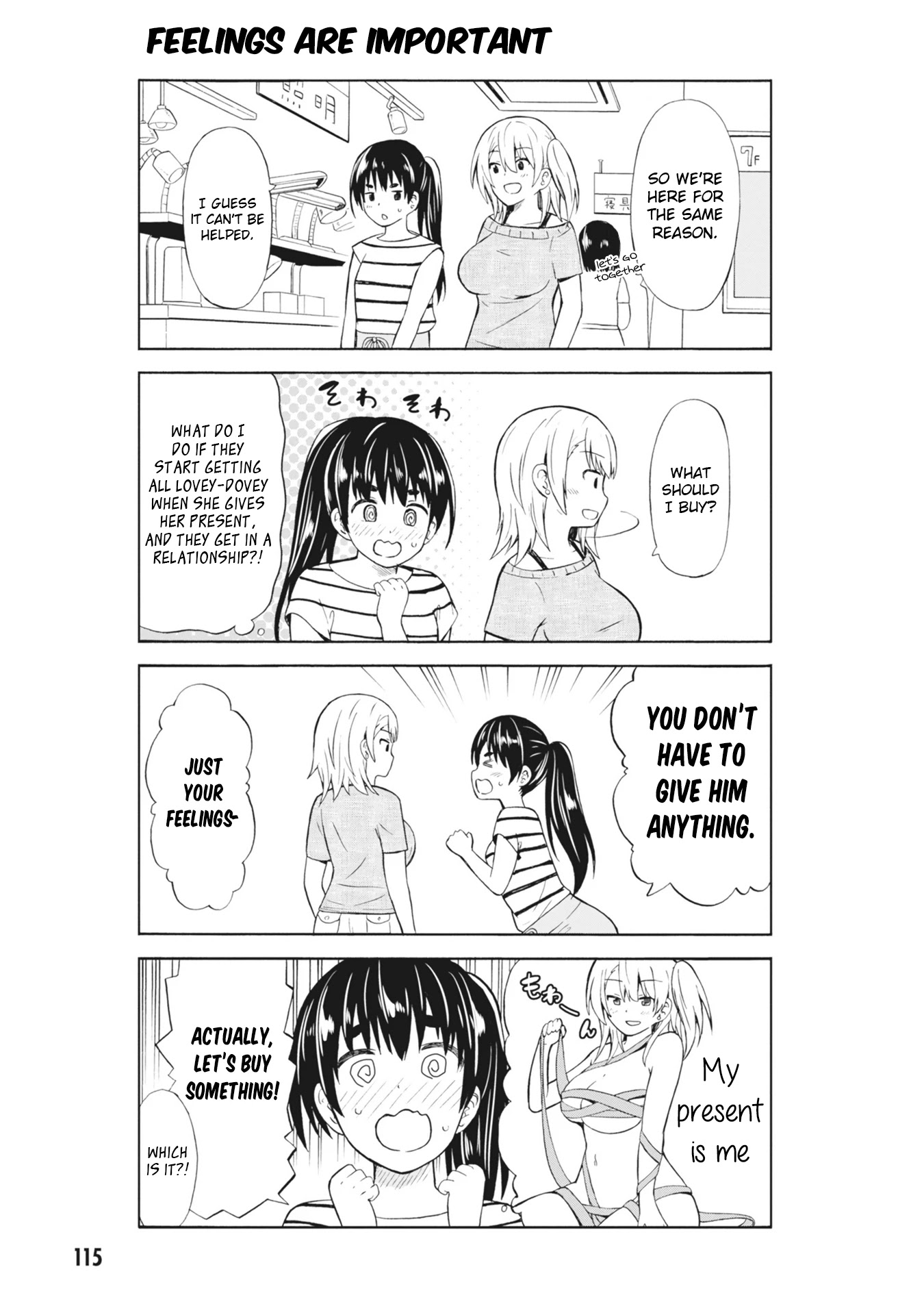 Usami-san Ha Kamawaretai! Chapter 14 page 3 - Chapter 14: Celebrating a Birthday!