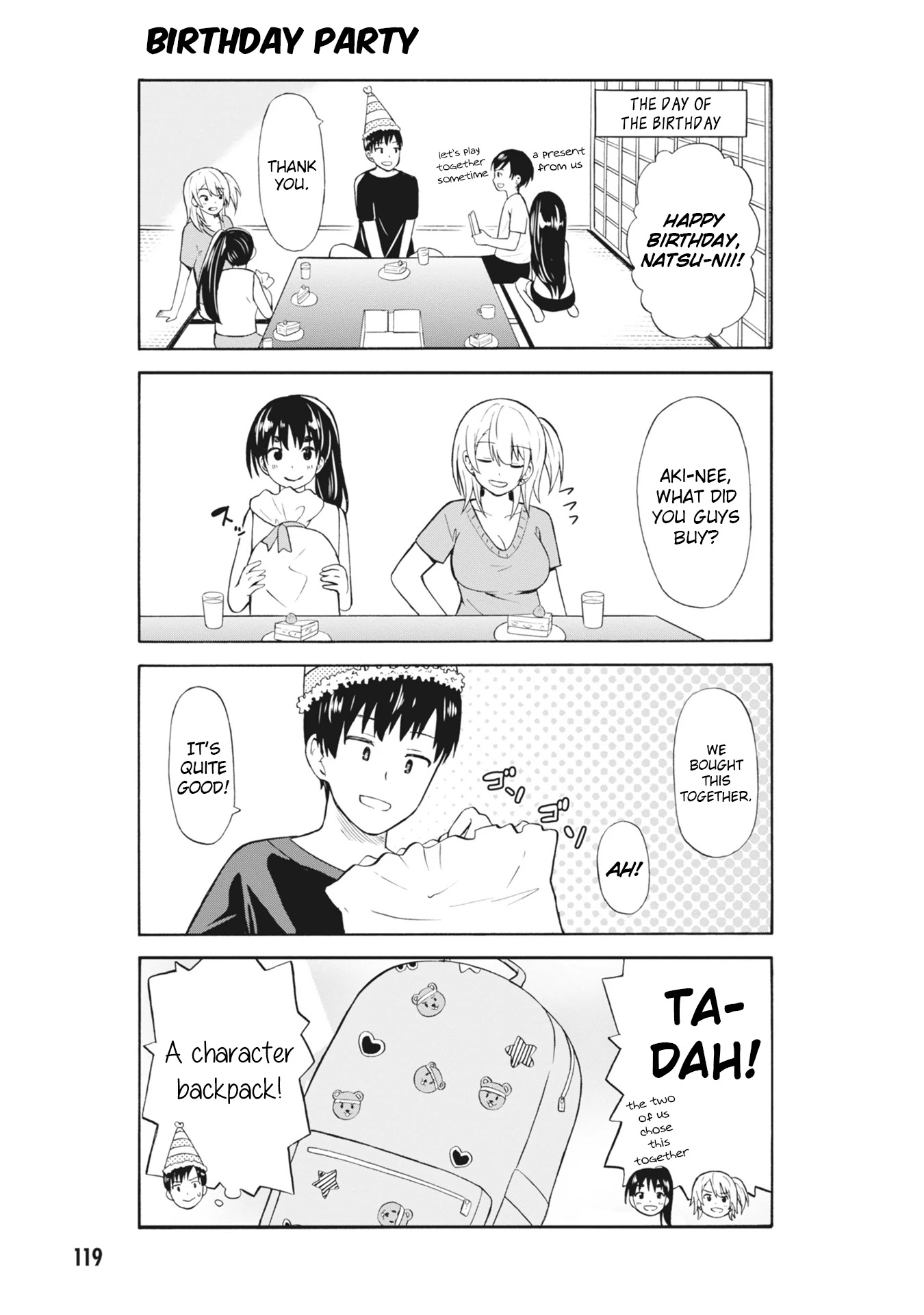 Usami-san Ha Kamawaretai! Chapter 14 page 7 - Chapter 14: Celebrating a Birthday!