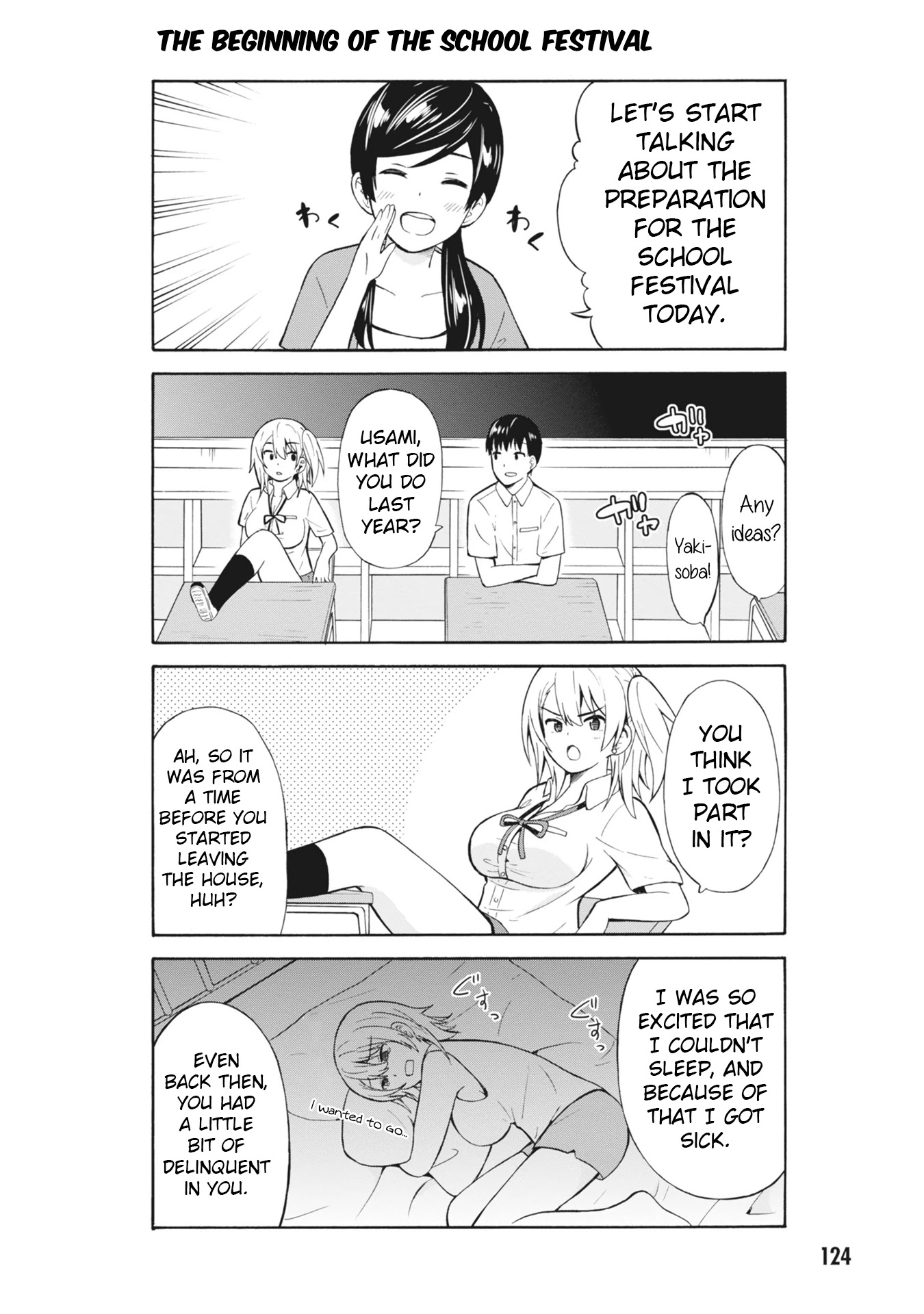 Usami-san Ha Kamawaretai! Chapter 15 page 2 - Chapter 15: The Start of the Second Semester!
