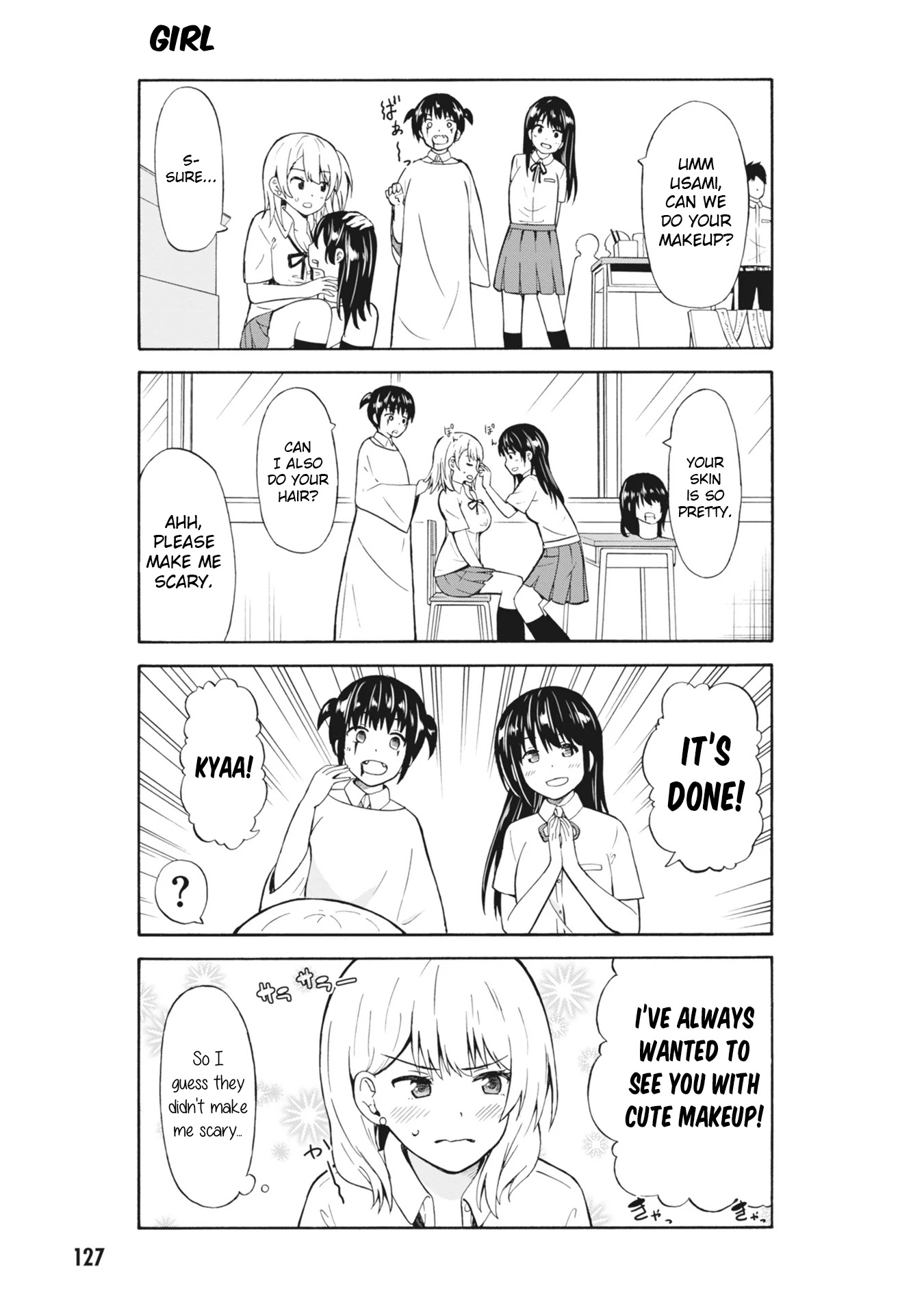 Usami-san Ha Kamawaretai! Chapter 15 page 5 - Chapter 15: The Start of the Second Semester!