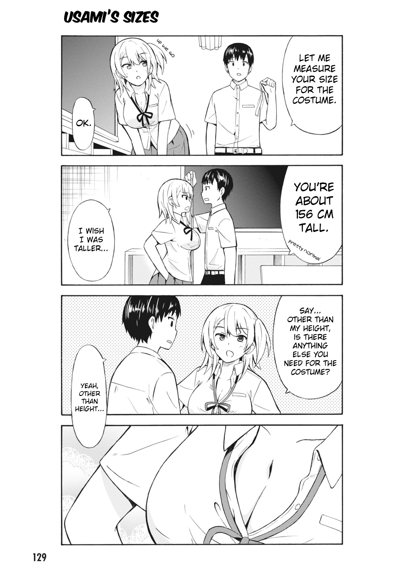 Usami-san Ha Kamawaretai! Chapter 15 page 7 - Chapter 15: The Start of the Second Semester!