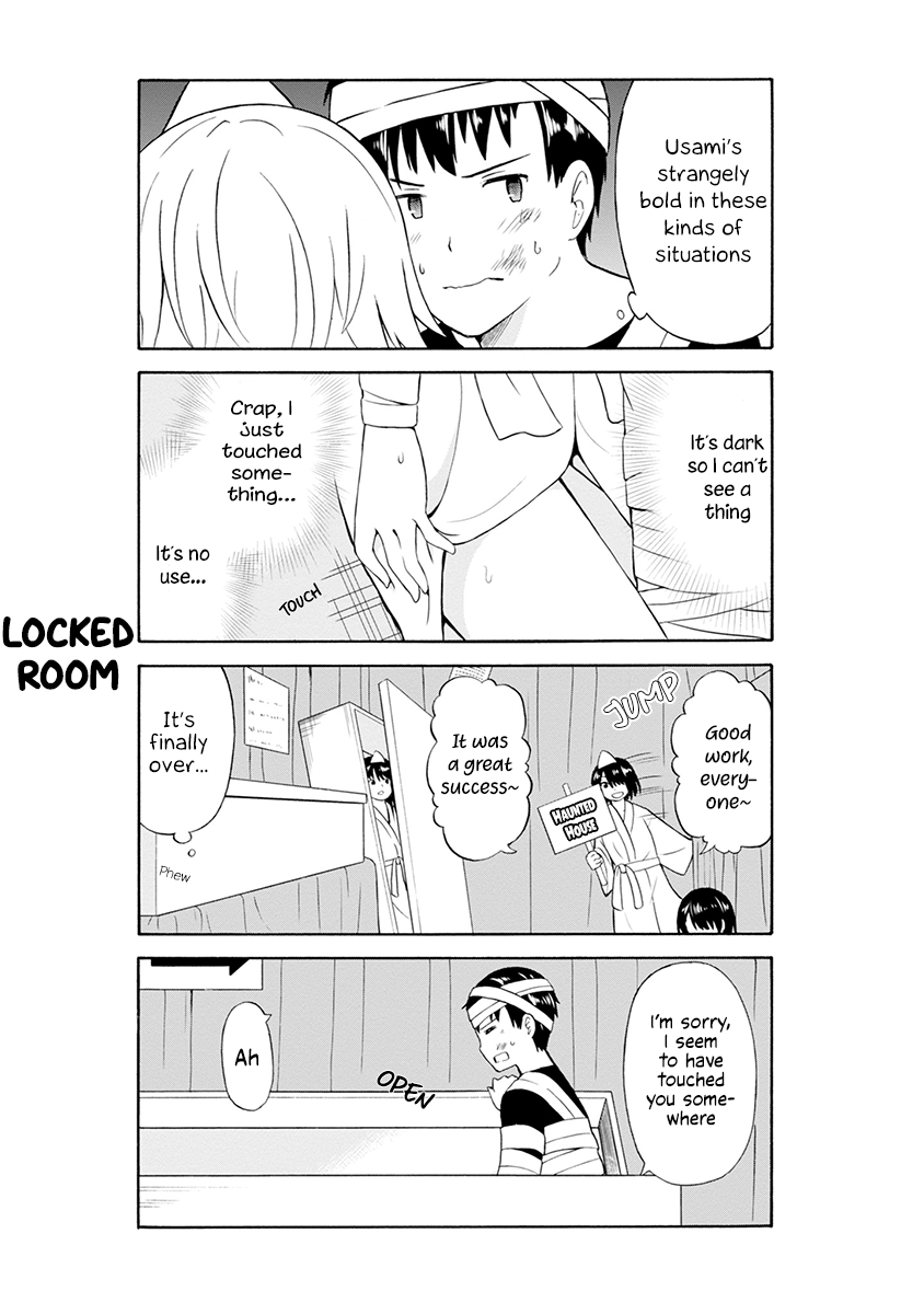 Usami-san Ha Kamawaretai! Chapter 16 page 8 - Chapter 16: Let’s work hard at the cultural festival!