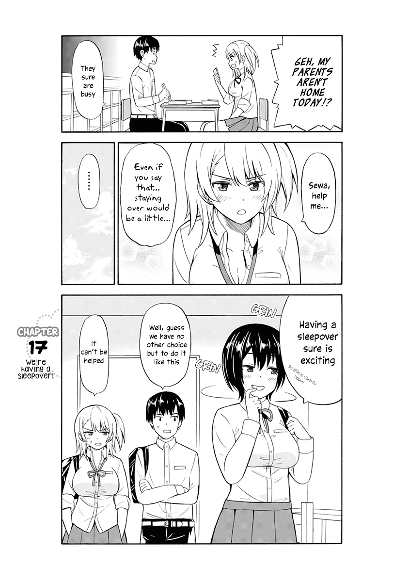 Usami-san Ha Kamawaretai! Chapter 17 page 2 - Chapter 17: We’re having a sleepover!