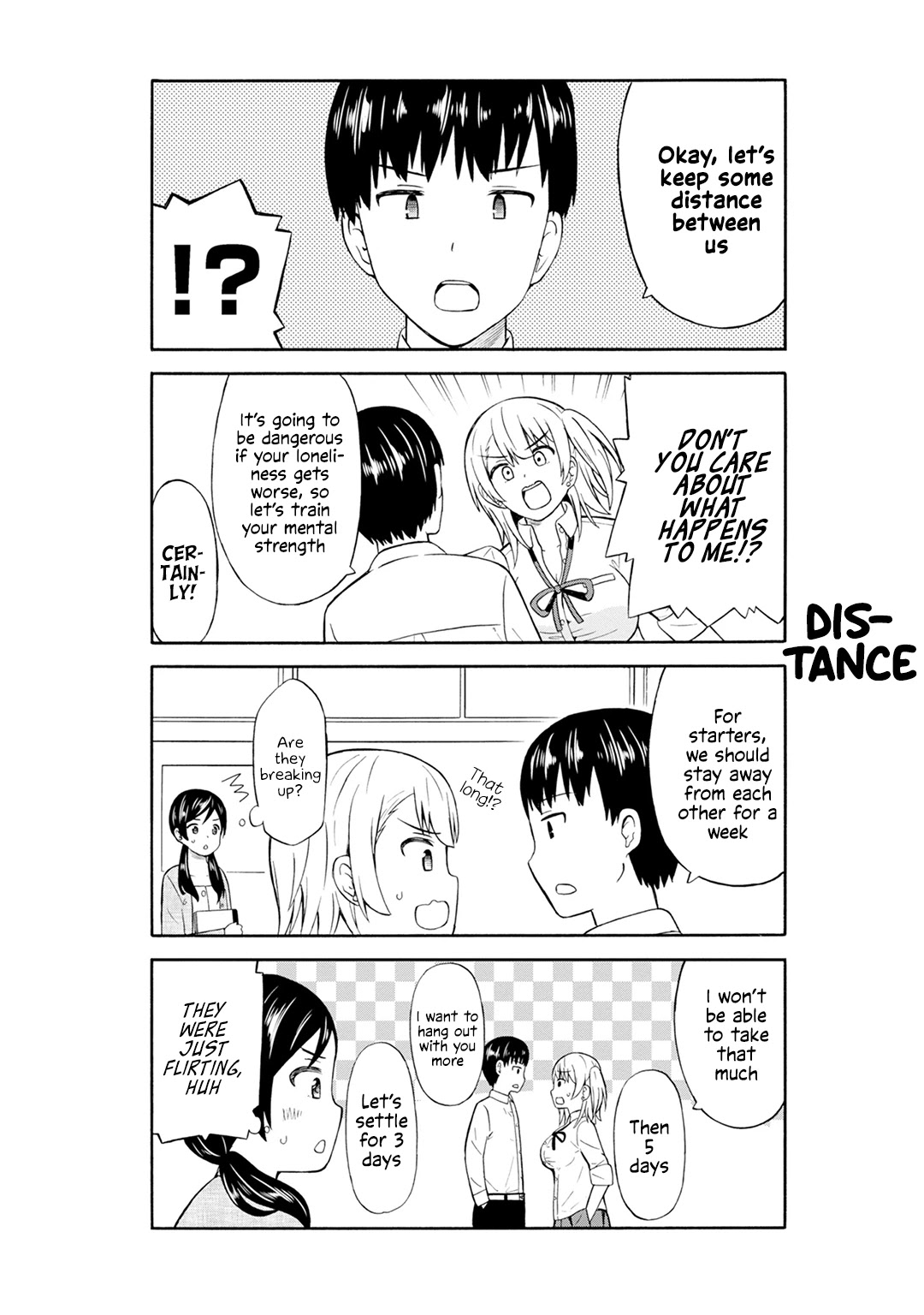 Usami-san Ha Kamawaretai! Chapter 18 page 3 - Chapter 18: We're going to become distant...