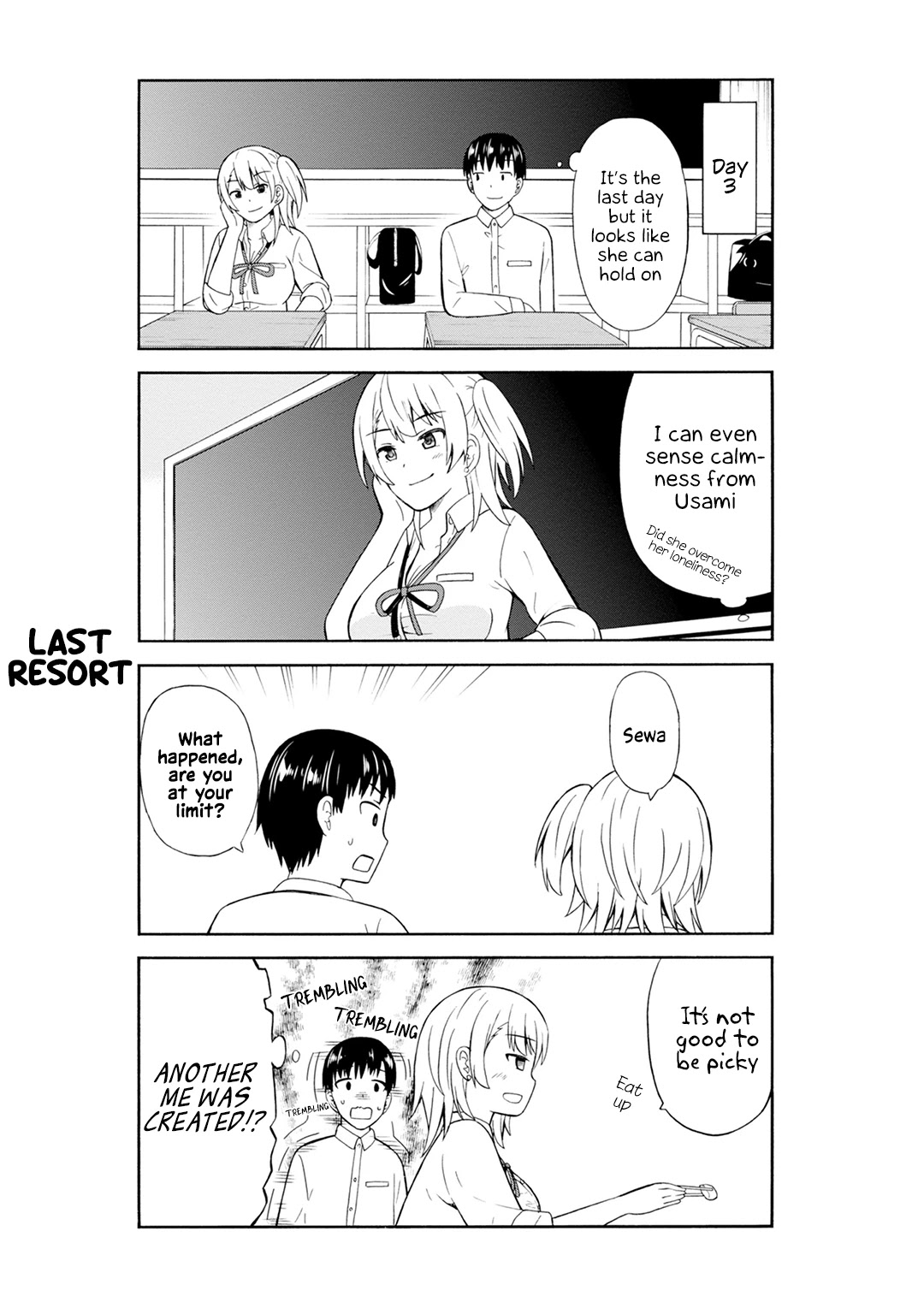 Usami-san Ha Kamawaretai! Chapter 18 page 8 - Chapter 18: We're going to become distant...