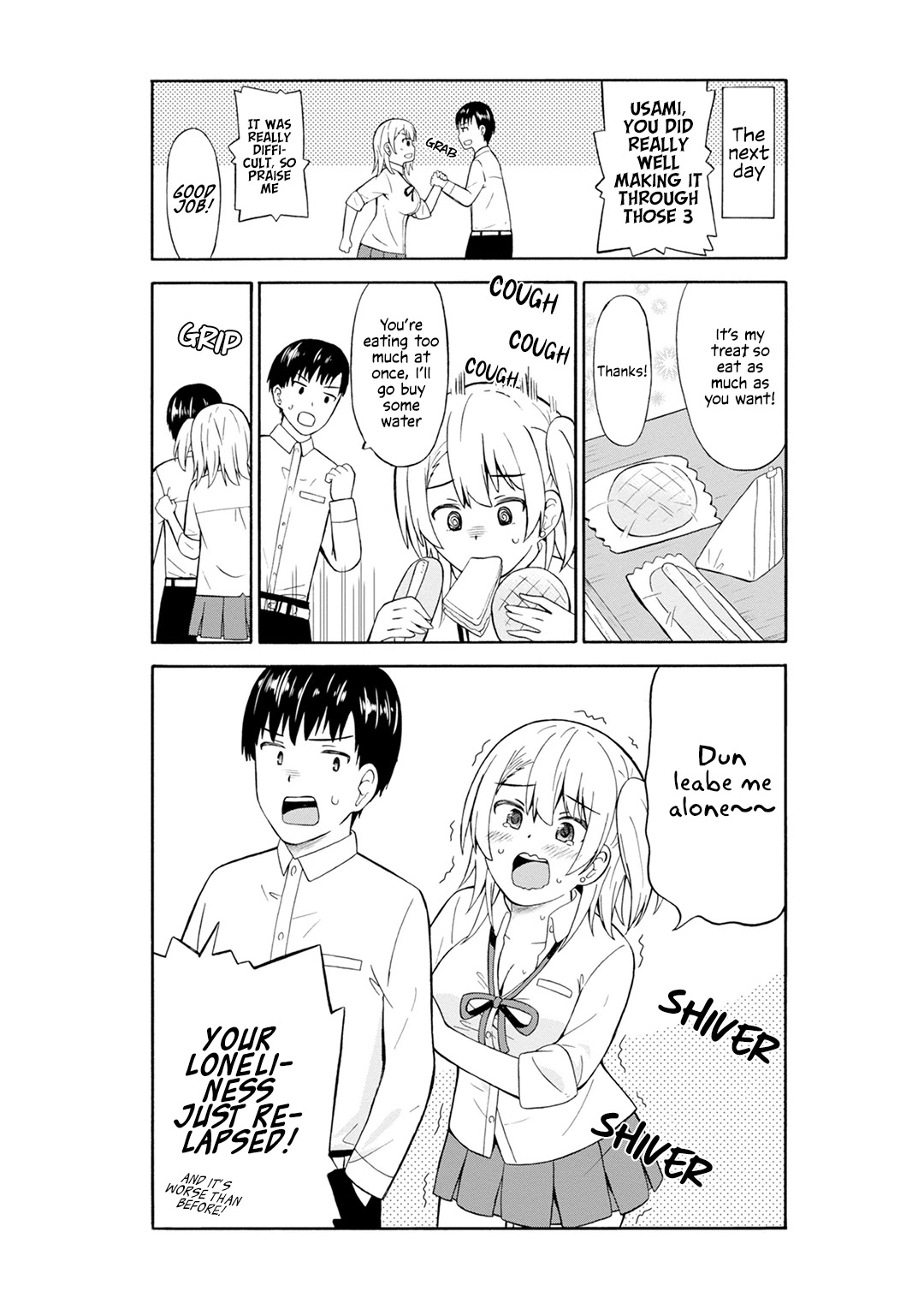 Usami-san Ha Kamawaretai! Chapter 18 page 9 - Chapter 18: We're going to become distant...