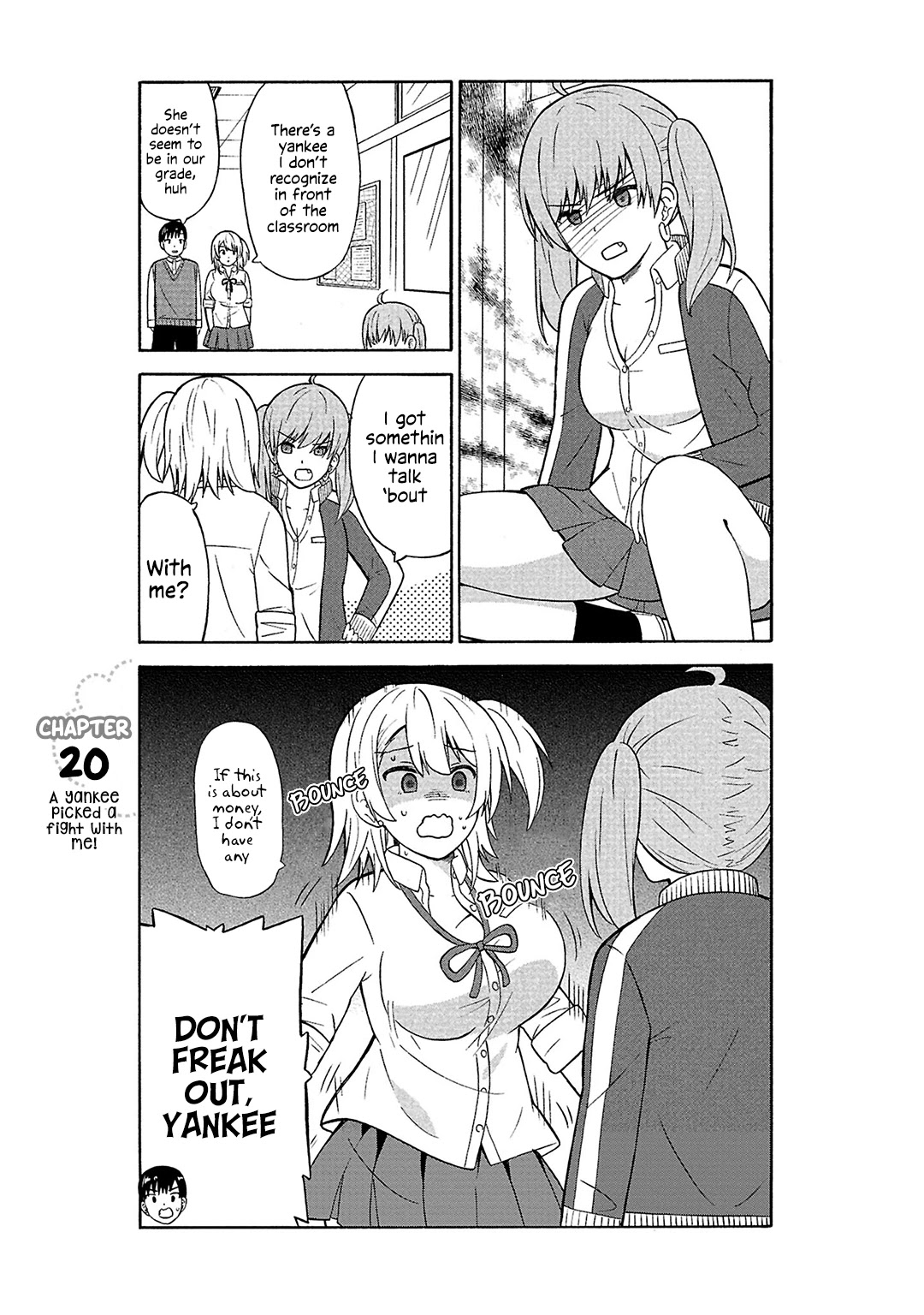 Usami-san Ha Kamawaretai! Chapter 20 page 2 - Chapter 20: A Yankee picked a fight with me!