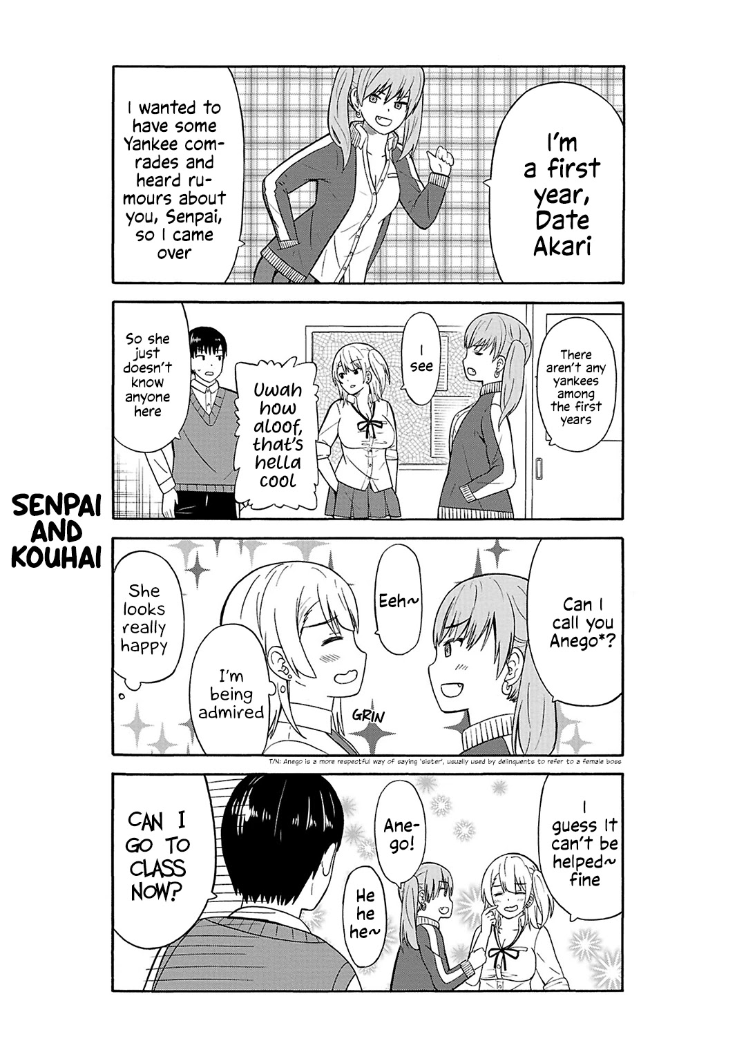 Usami-san Ha Kamawaretai! Chapter 20 page 4 - Chapter 20: A Yankee picked a fight with me!