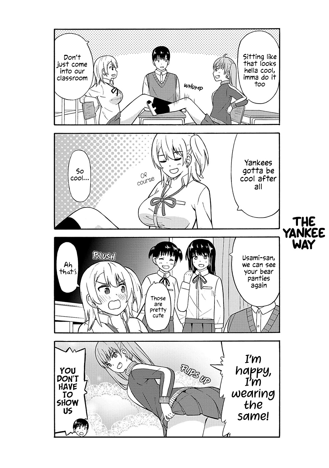 Usami-san Ha Kamawaretai! Chapter 20 page 5 - Chapter 20: A Yankee picked a fight with me!
