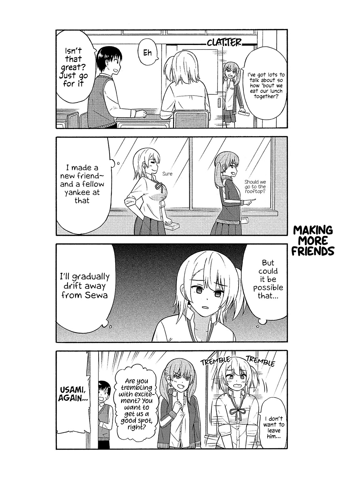 Usami-san Ha Kamawaretai! Chapter 20 page 7 - Chapter 20: A Yankee picked a fight with me!