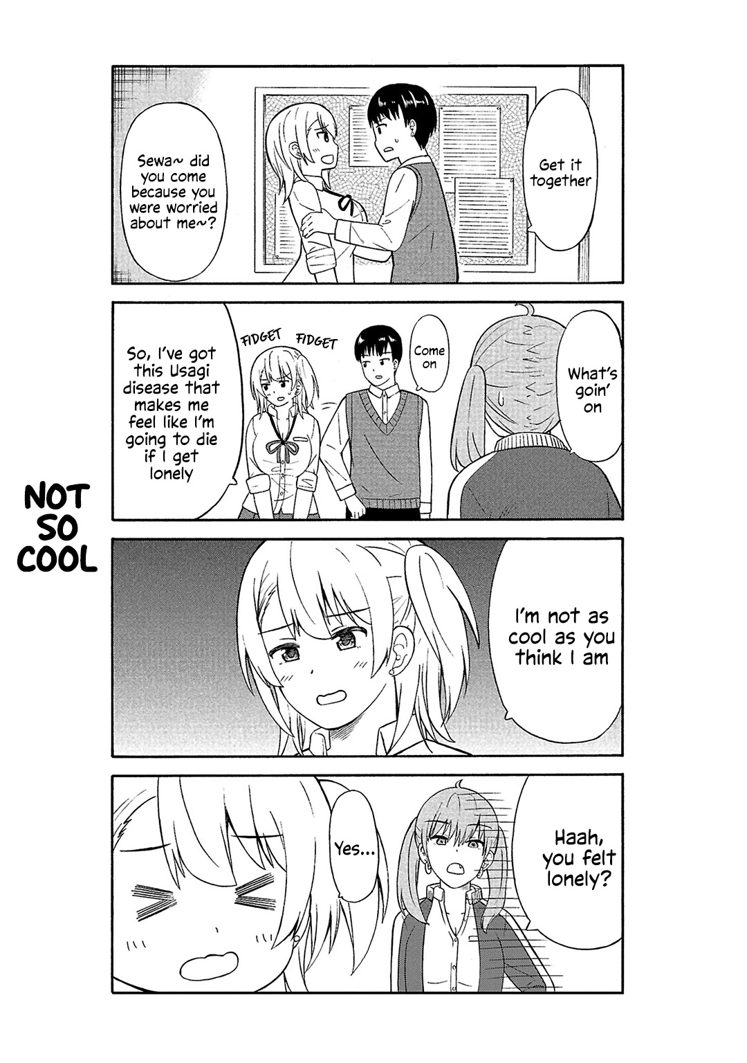 Usami-san Ha Kamawaretai! Chapter 20 page 8 - Chapter 20: A Yankee picked a fight with me!