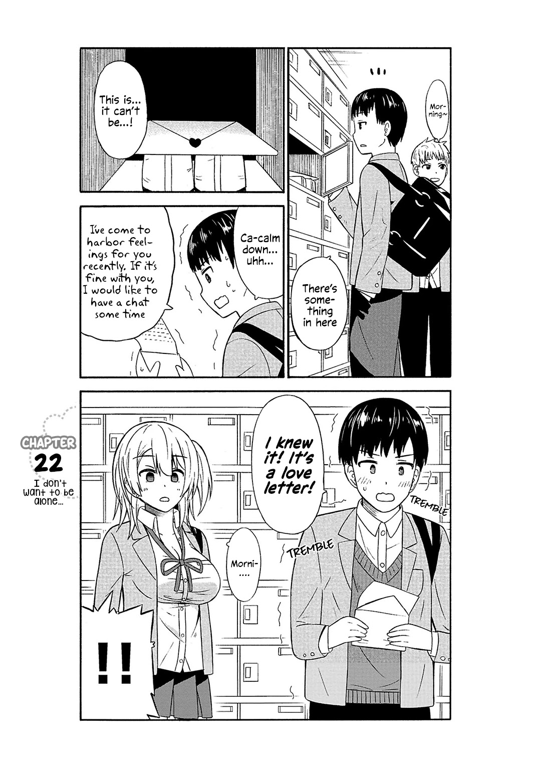 Usami-san Ha Kamawaretai! Chapter 22 page 2 - Chapter 22: I don’t want to be alone...