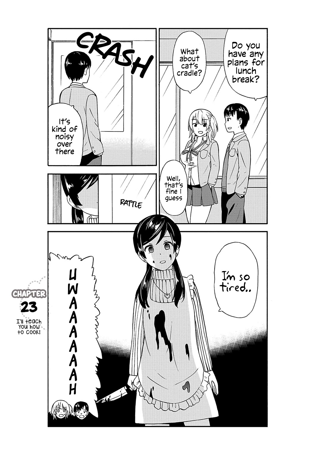 Usami-san Ha Kamawaretai! Chapter 23 page 2 - Chapter 23: I'll teach you how to cook!