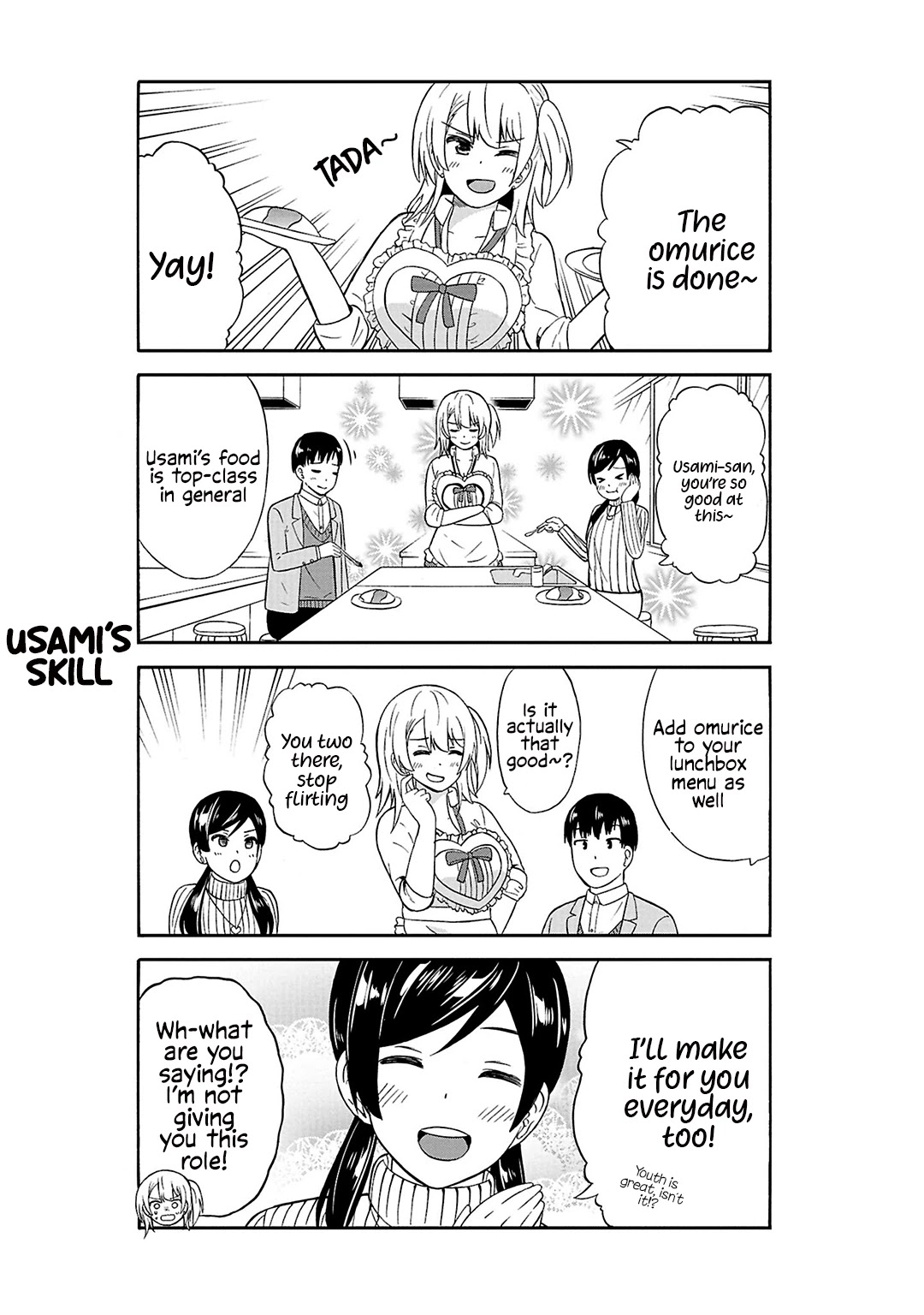 Usami-san Ha Kamawaretai! Chapter 23 page 6 - Chapter 23: I'll teach you how to cook!