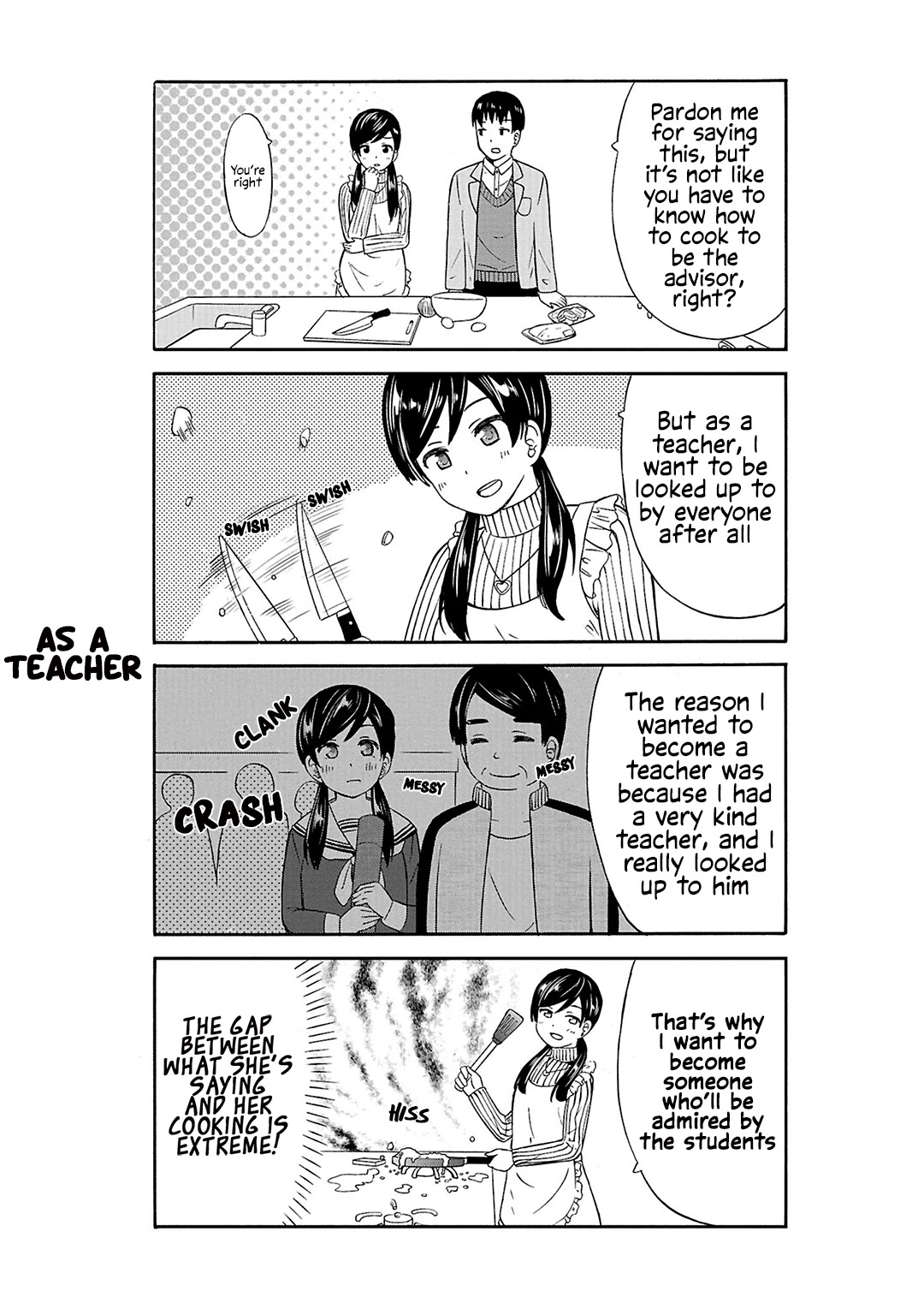 Usami-san Ha Kamawaretai! Chapter 23 page 7 - Chapter 23: I'll teach you how to cook!