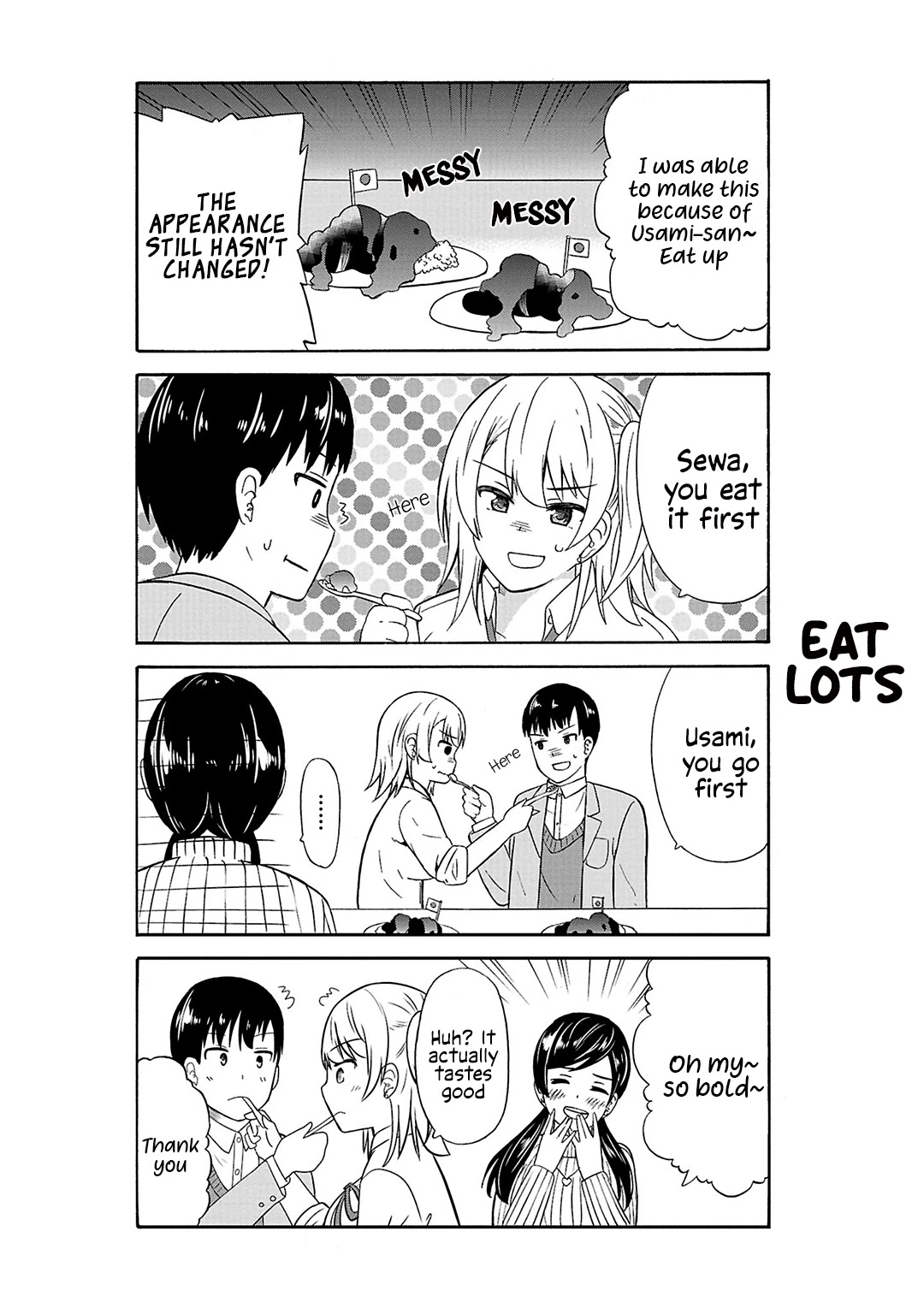 Usami-san Ha Kamawaretai! Chapter 23 page 8 - Chapter 23: I'll teach you how to cook!