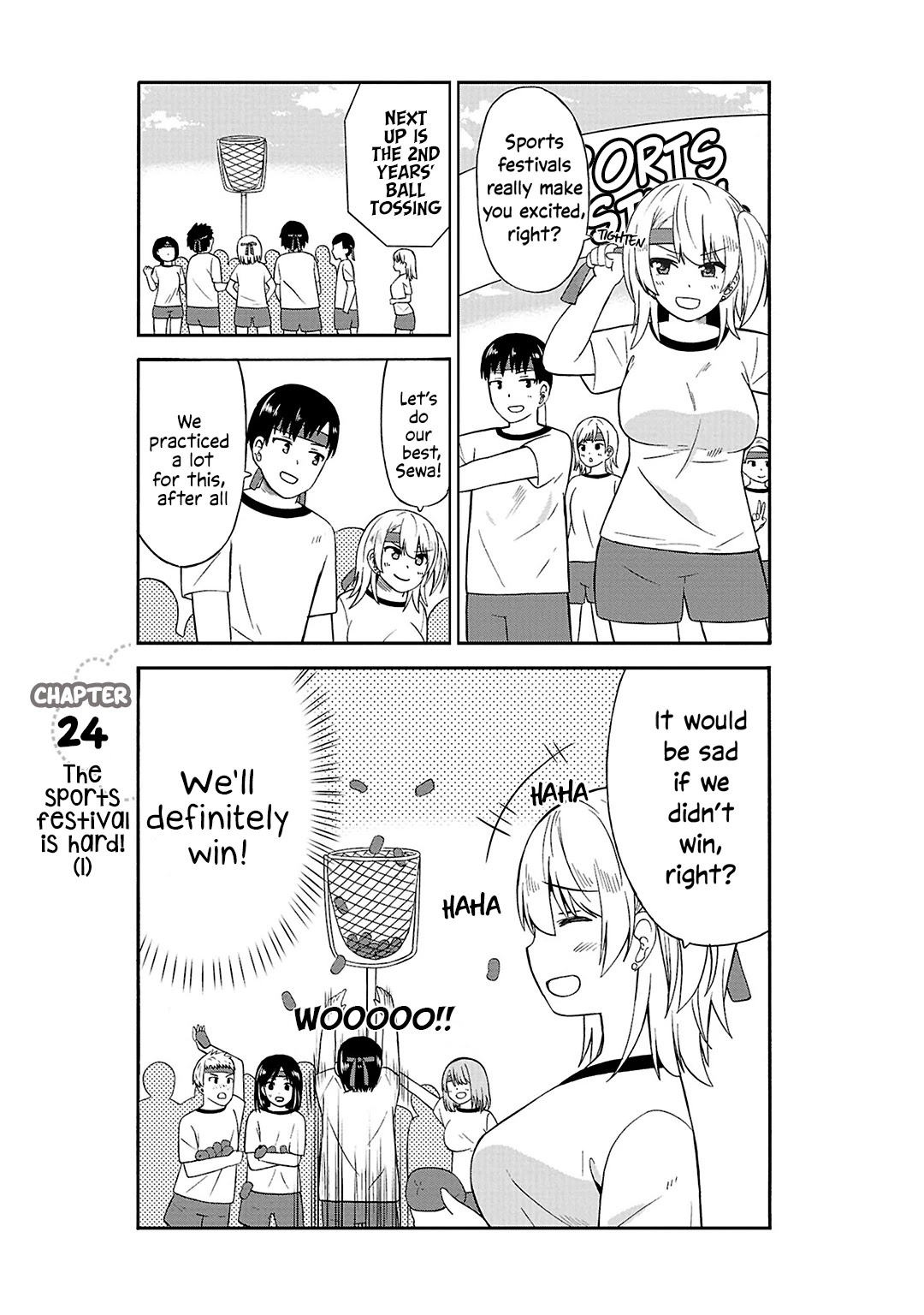 Usami-san Ha Kamawaretai! Chapter 24 page 2 - Chapter 24: The sports festival is hard! (1)