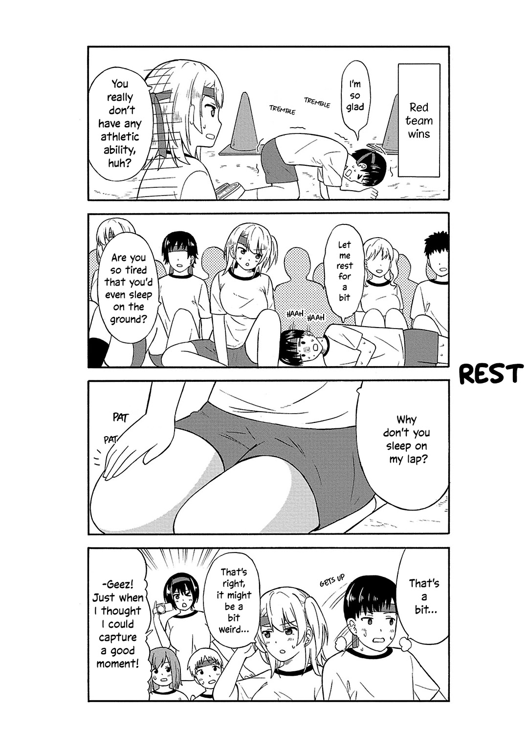 Usami-san Ha Kamawaretai! Chapter 24 page 3 - Chapter 24: The sports festival is hard! (1)