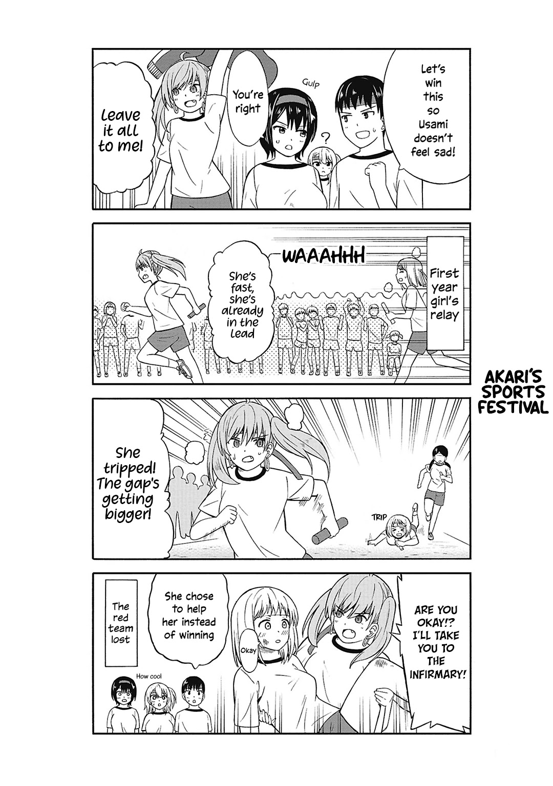 Usami-san Ha Kamawaretai! Chapter 24 page 5 - Chapter 24: The sports festival is hard! (1)