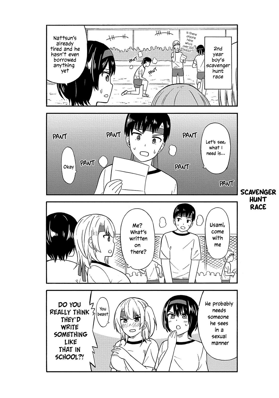 Usami-san Ha Kamawaretai! Chapter 24 page 7 - Chapter 24: The sports festival is hard! (1)