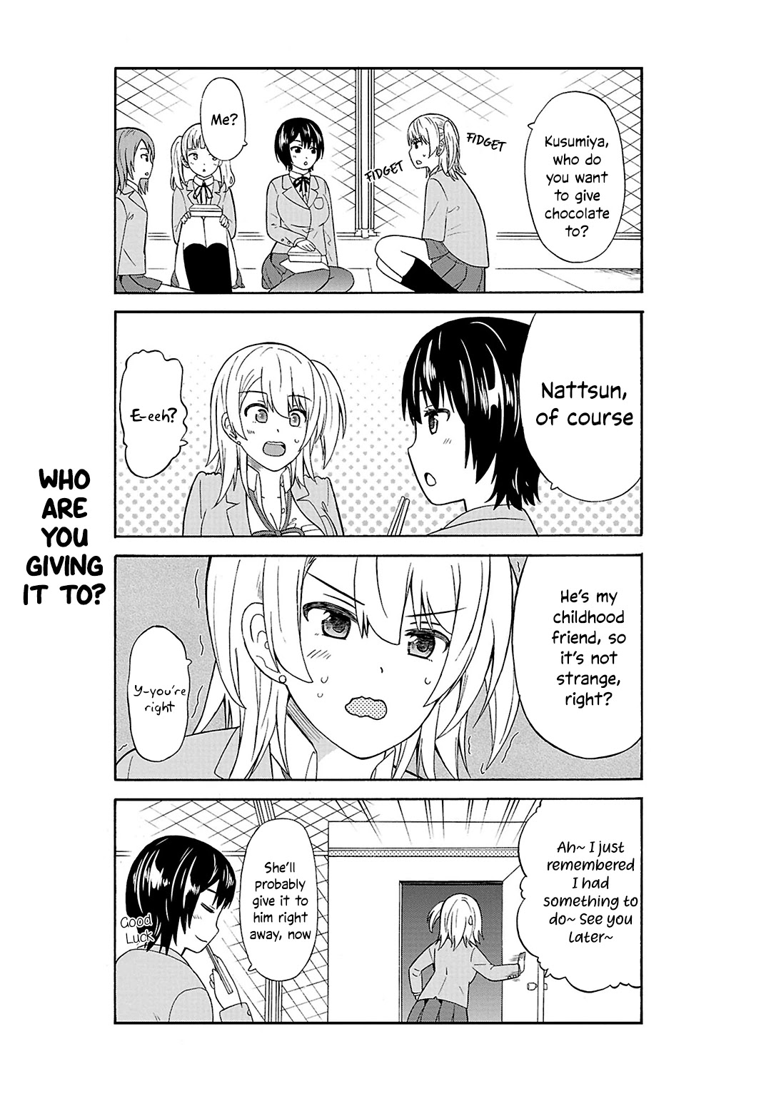 Usami-san Ha Kamawaretai! Chapter 26 page 6 - Chapter 26: I want to hand out friendship chocolate!