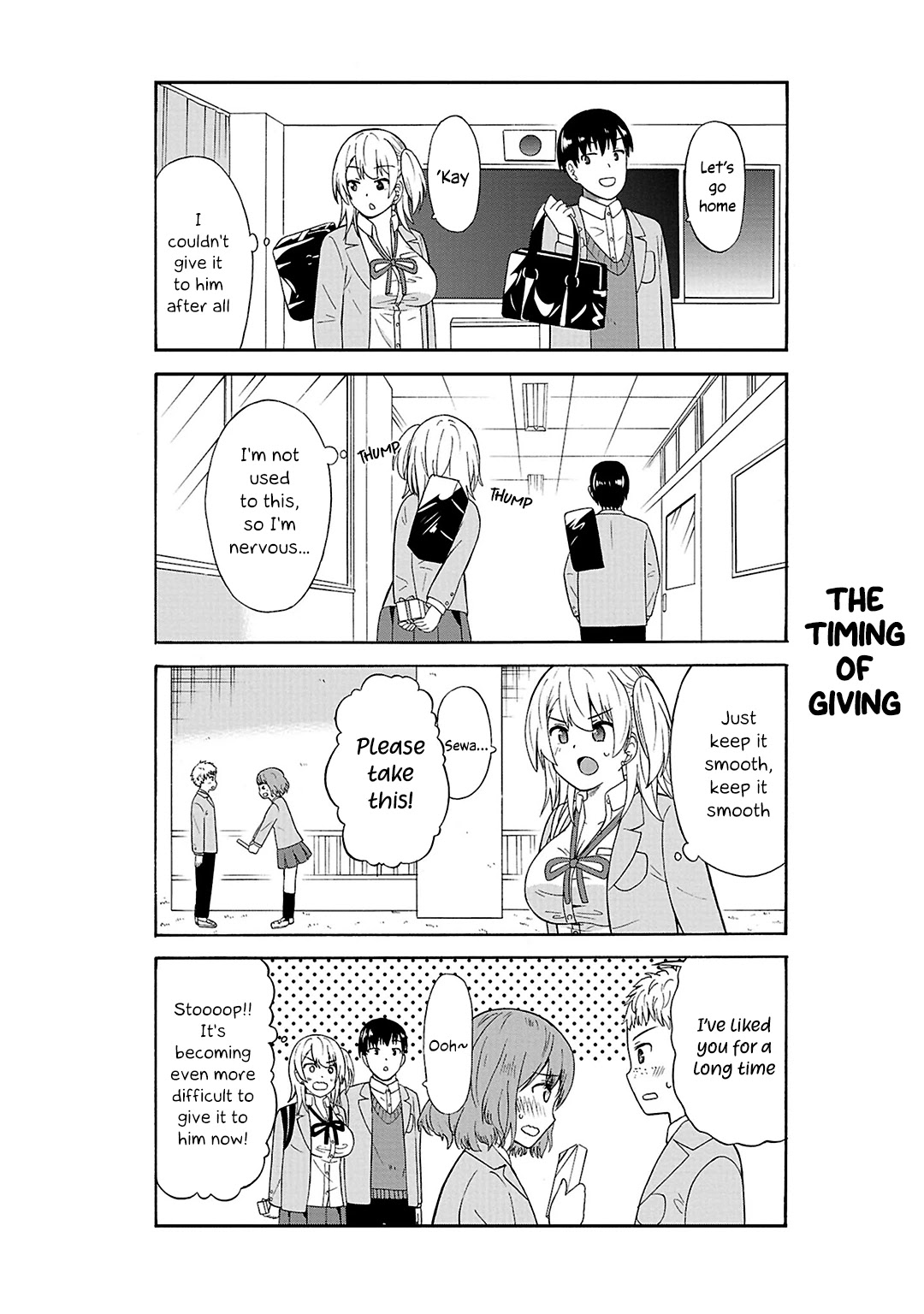 Usami-san Ha Kamawaretai! Chapter 26 page 7 - Chapter 26: I want to hand out friendship chocolate!