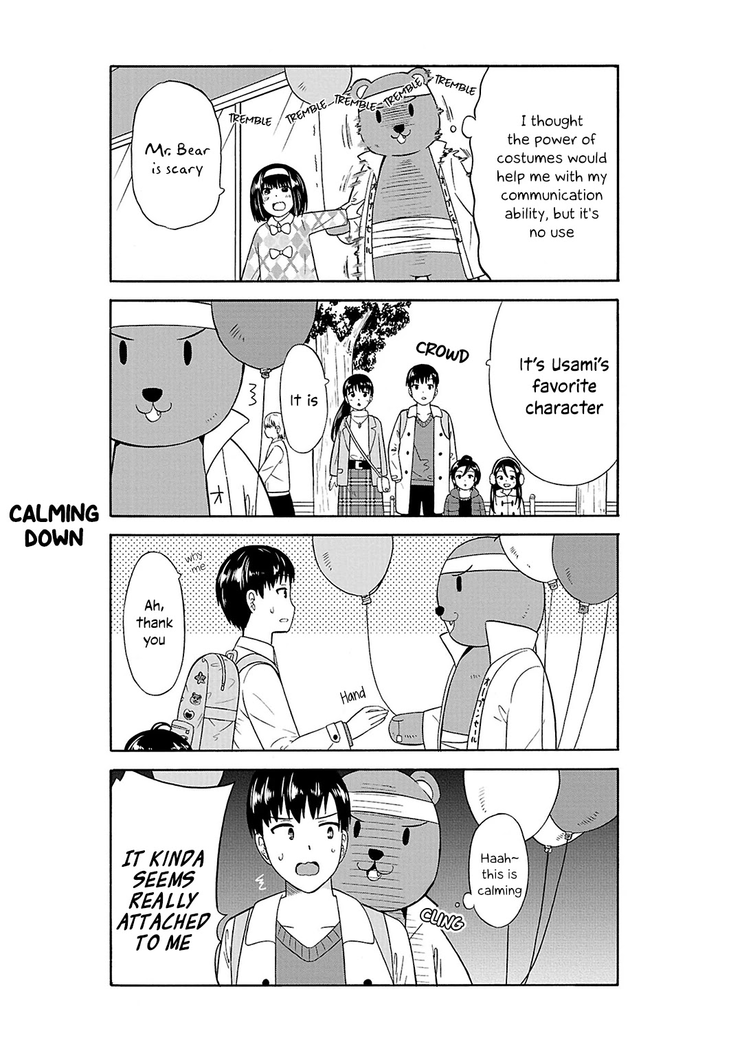 Usami-san Ha Kamawaretai! Chapter 27 page 4 - Chapter 27: Working part time is lonely!