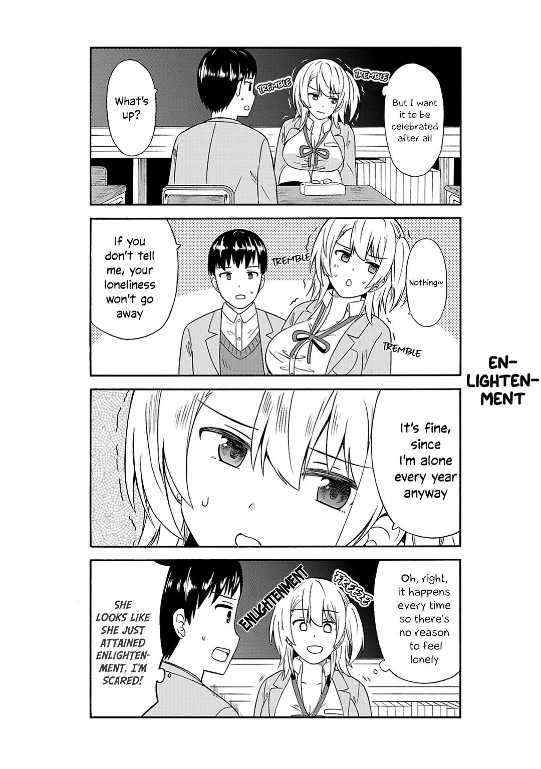 Usami-san Ha Kamawaretai! Chapter 28 page 5 - Chapter 28: I want my birthday to be celebrated...