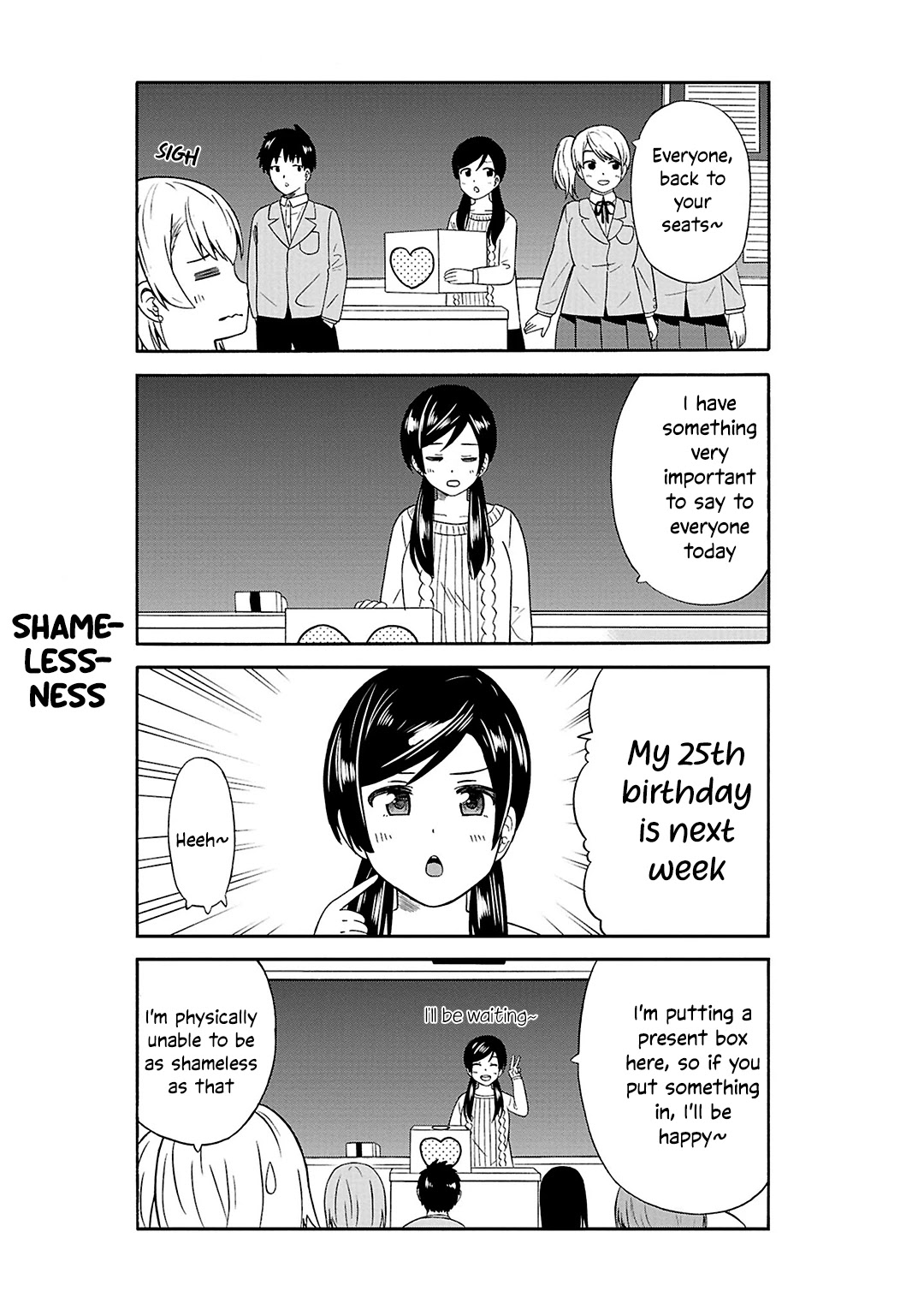 Usami-san Ha Kamawaretai! Chapter 28 page 6 - Chapter 28: I want my birthday to be celebrated...