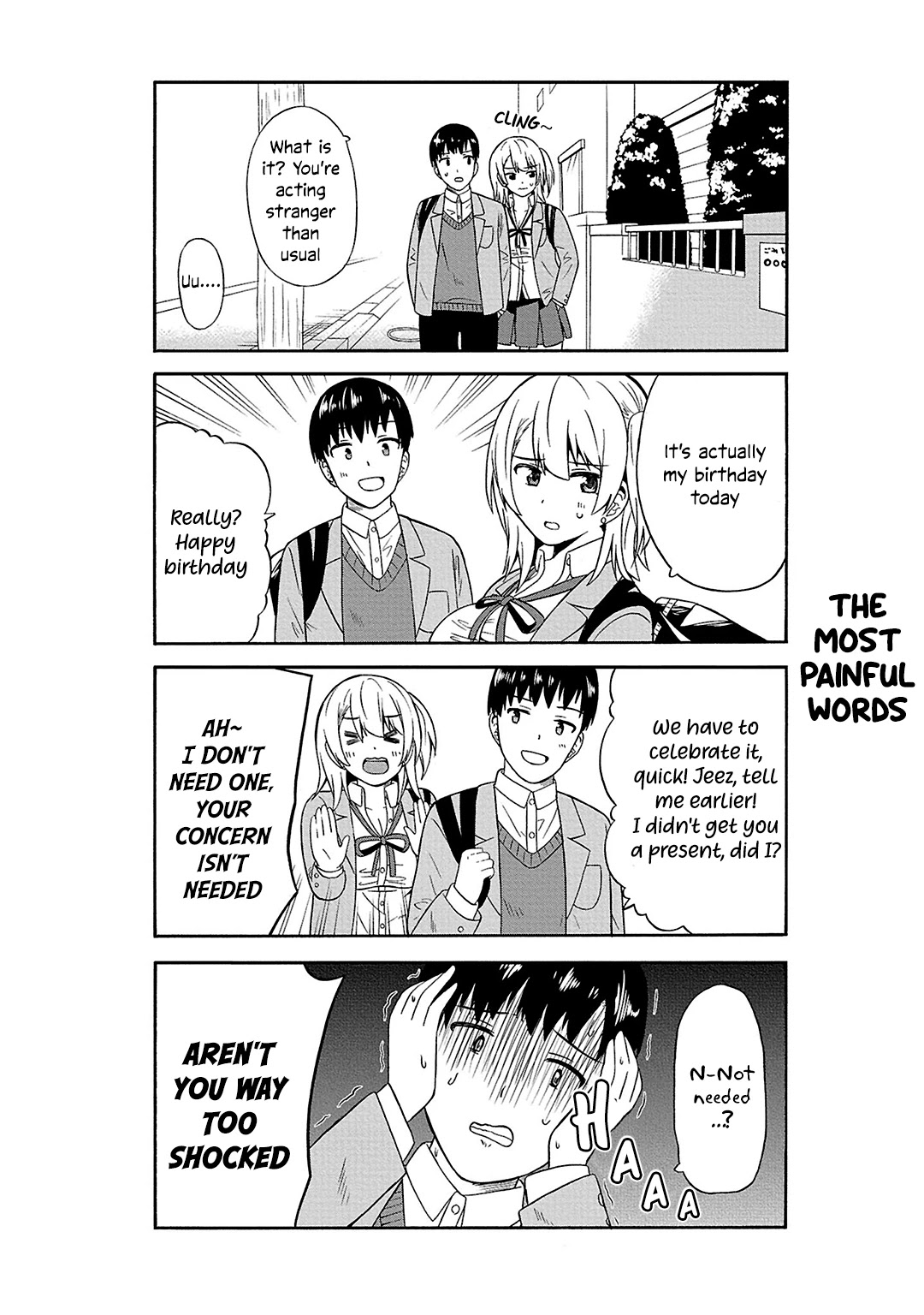 Usami-san Ha Kamawaretai! Chapter 28 page 7 - Chapter 28: I want my birthday to be celebrated...