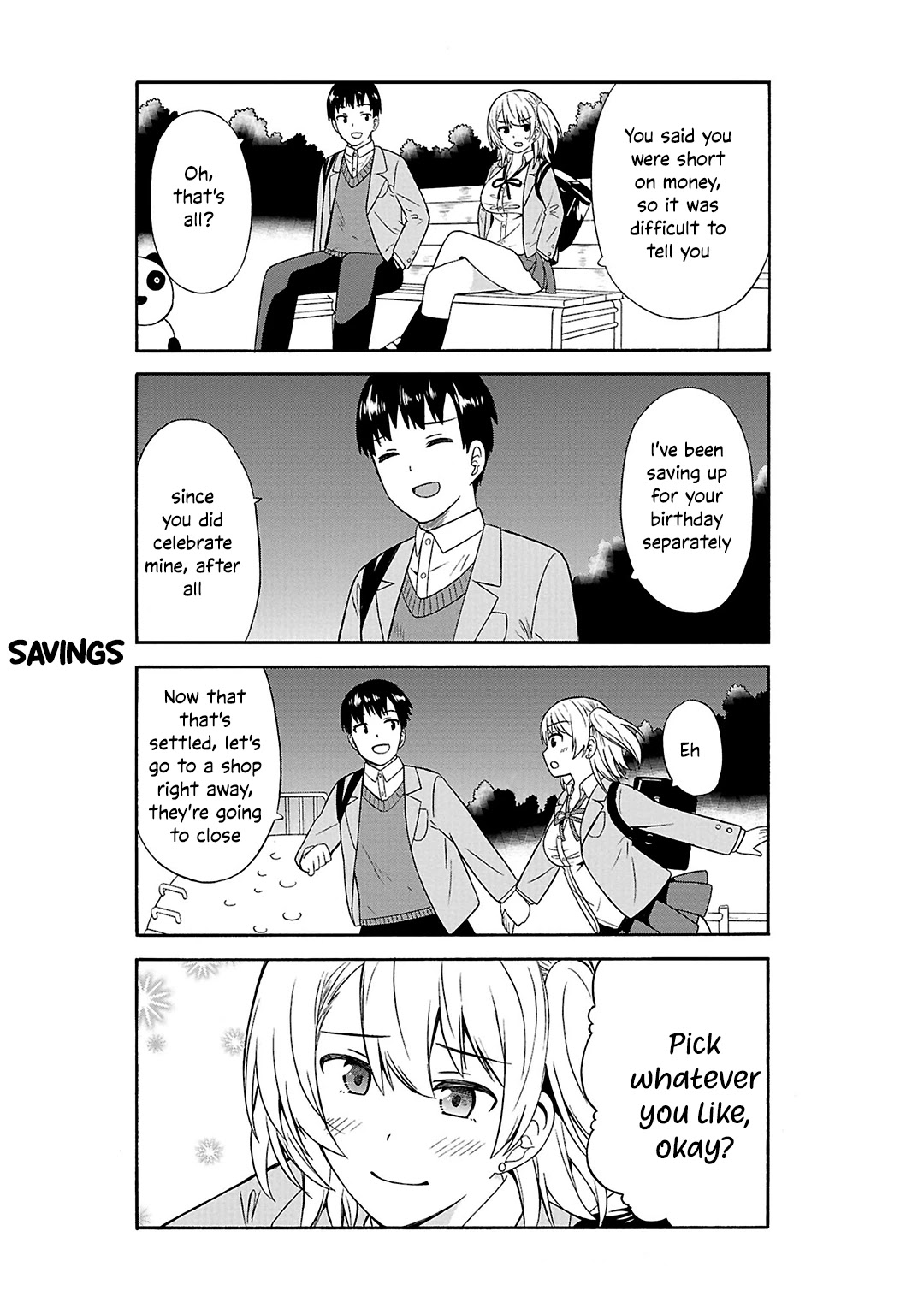 Usami-san Ha Kamawaretai! Chapter 28 page 8 - Chapter 28: I want my birthday to be celebrated...