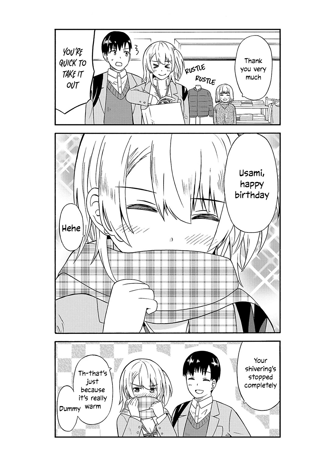 Usami-san Ha Kamawaretai! Chapter 28 page 9 - Chapter 28: I want my birthday to be celebrated...