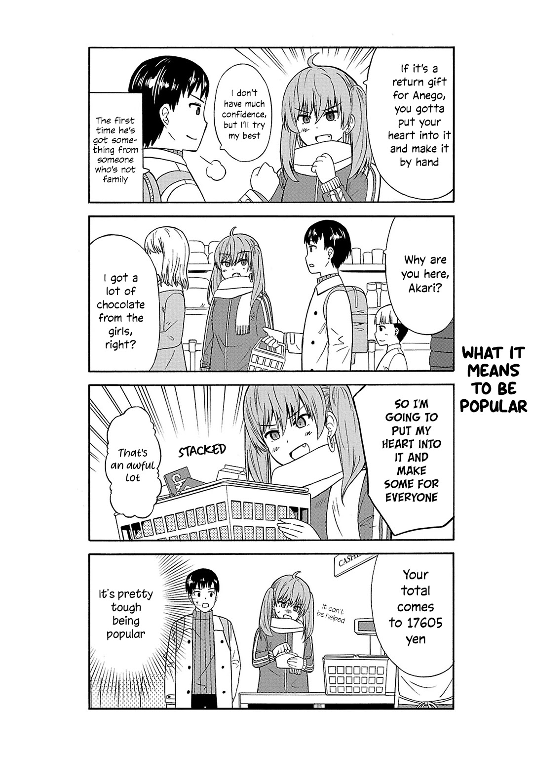 Usami-san Ha Kamawaretai! Chapter 29 page 3 - Chapter 29: Will I get something on White Day...?