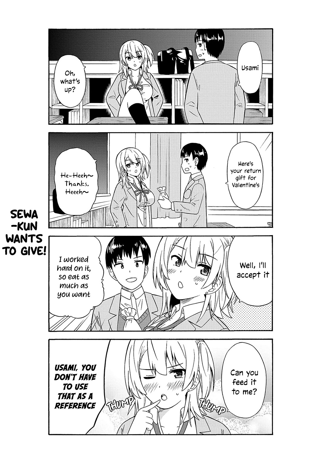 Usami-san Ha Kamawaretai! Chapter 29 page 8 - Chapter 29: Will I get something on White Day...?