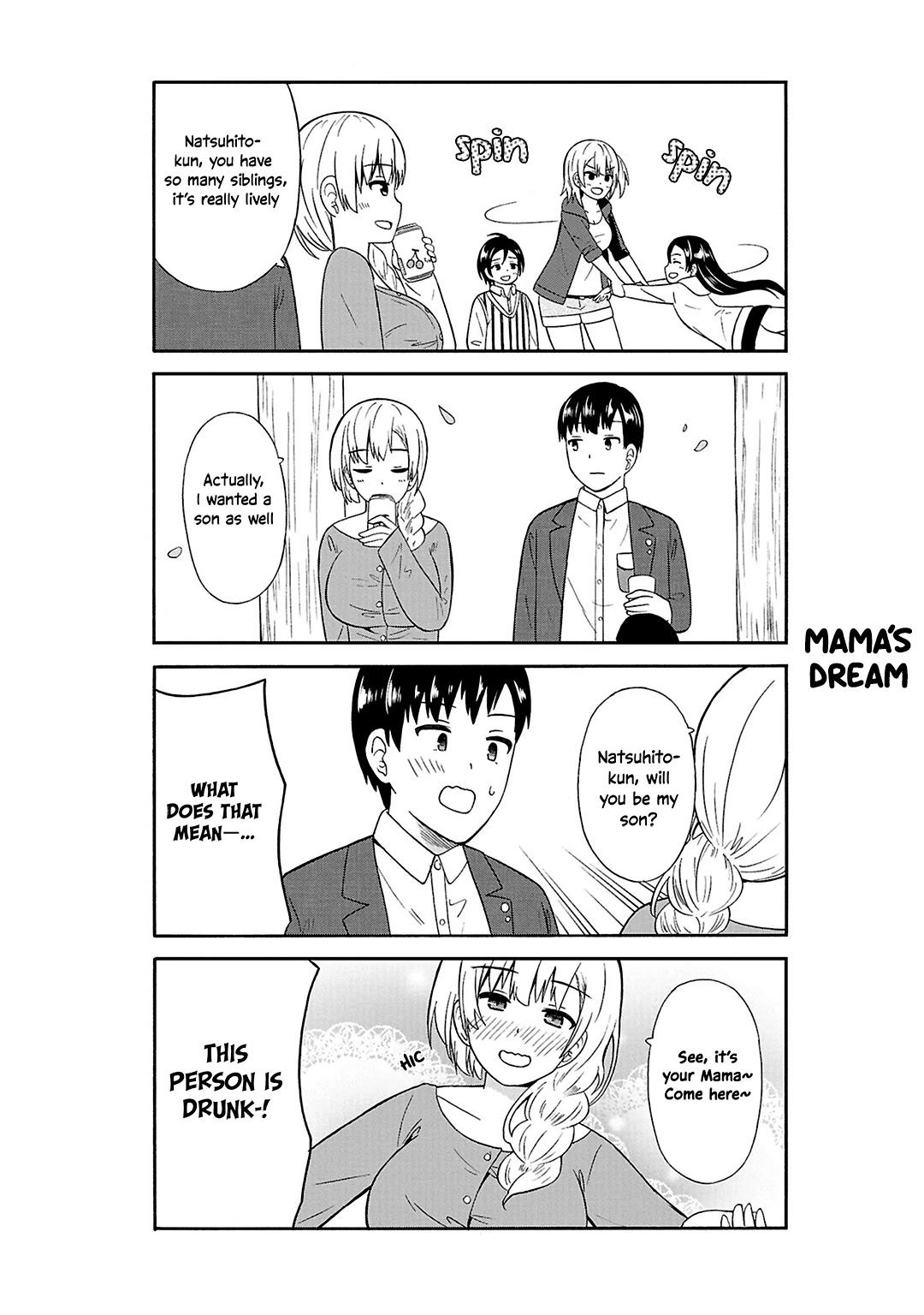 Usami-san Ha Kamawaretai! Chapter 31 page 5 - Chapter 31: The cherry blossoms are pretty!