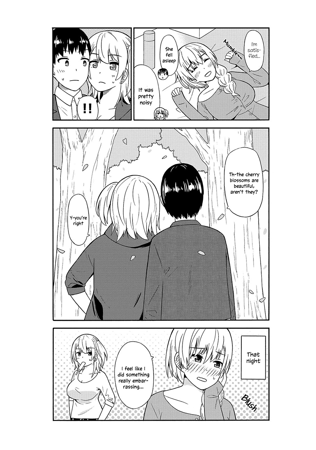 Usami-san Ha Kamawaretai! Chapter 31 page 9 - Chapter 31: The cherry blossoms are pretty!