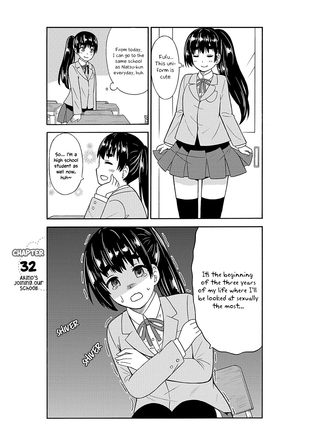 Usami-san Ha Kamawaretai! Chapter 32 page 2 - Chapter 32: Akino's joining our school!