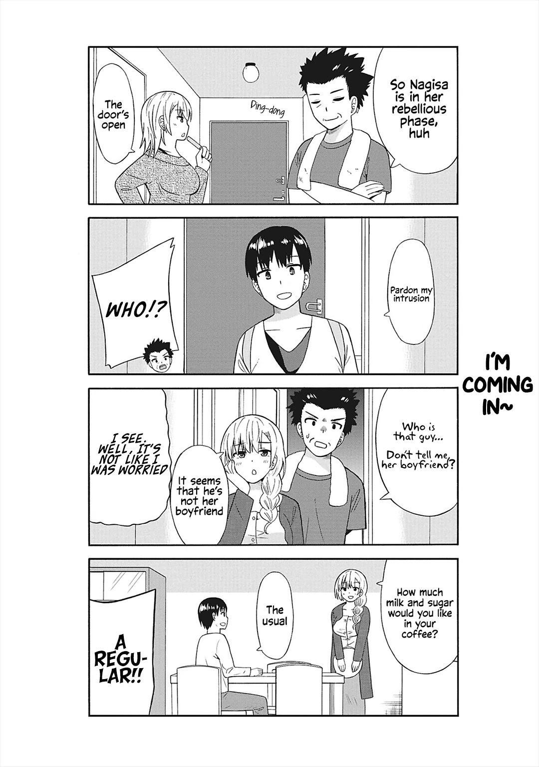 Usami-san Ha Kamawaretai! Chapter 34 page 3 - Chapter 34: Papa got a day off!