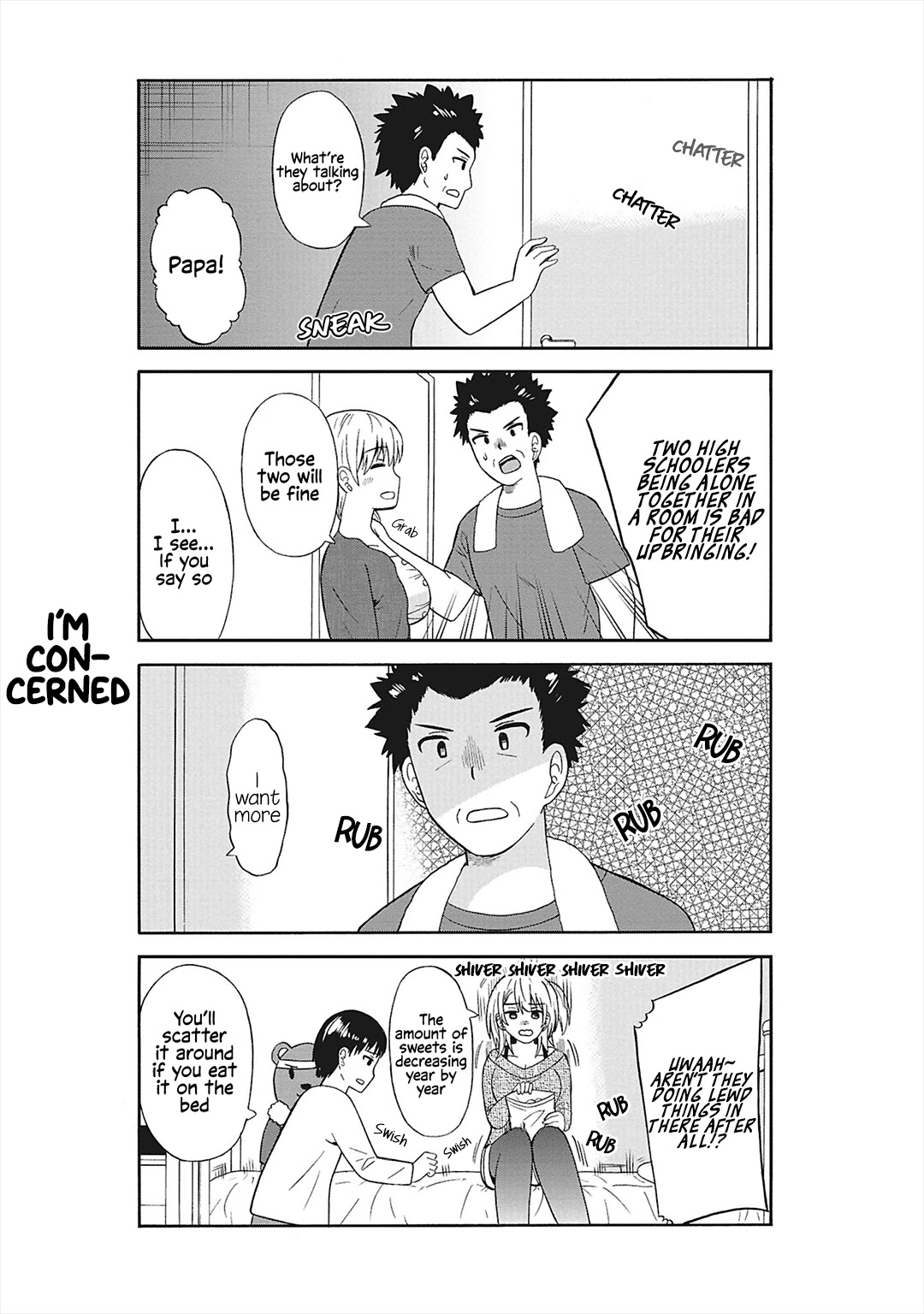 Usami-san Ha Kamawaretai! Chapter 34 page 4 - Chapter 34: Papa got a day off!