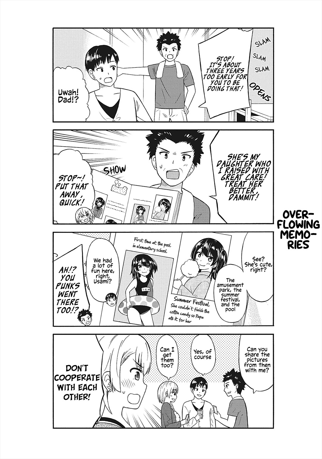 Usami-san Ha Kamawaretai! Chapter 34 page 5 - Chapter 34: Papa got a day off!