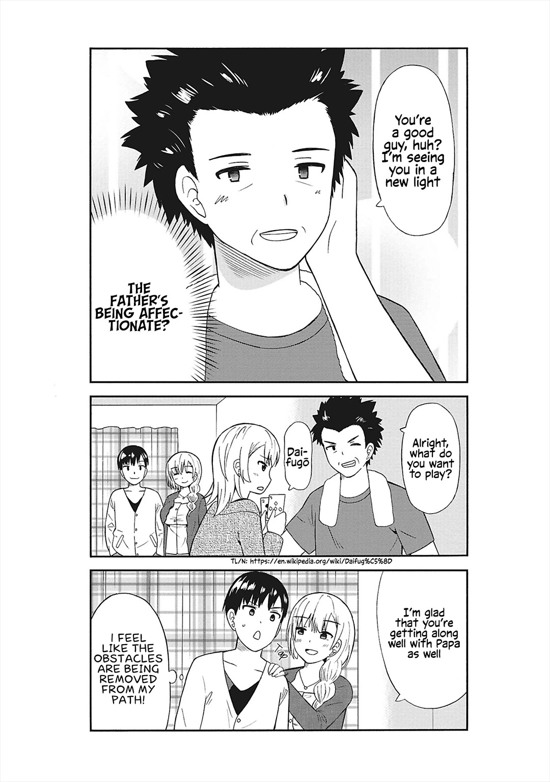 Usami-san Ha Kamawaretai! Chapter 34 page 9 - Chapter 34: Papa got a day off!