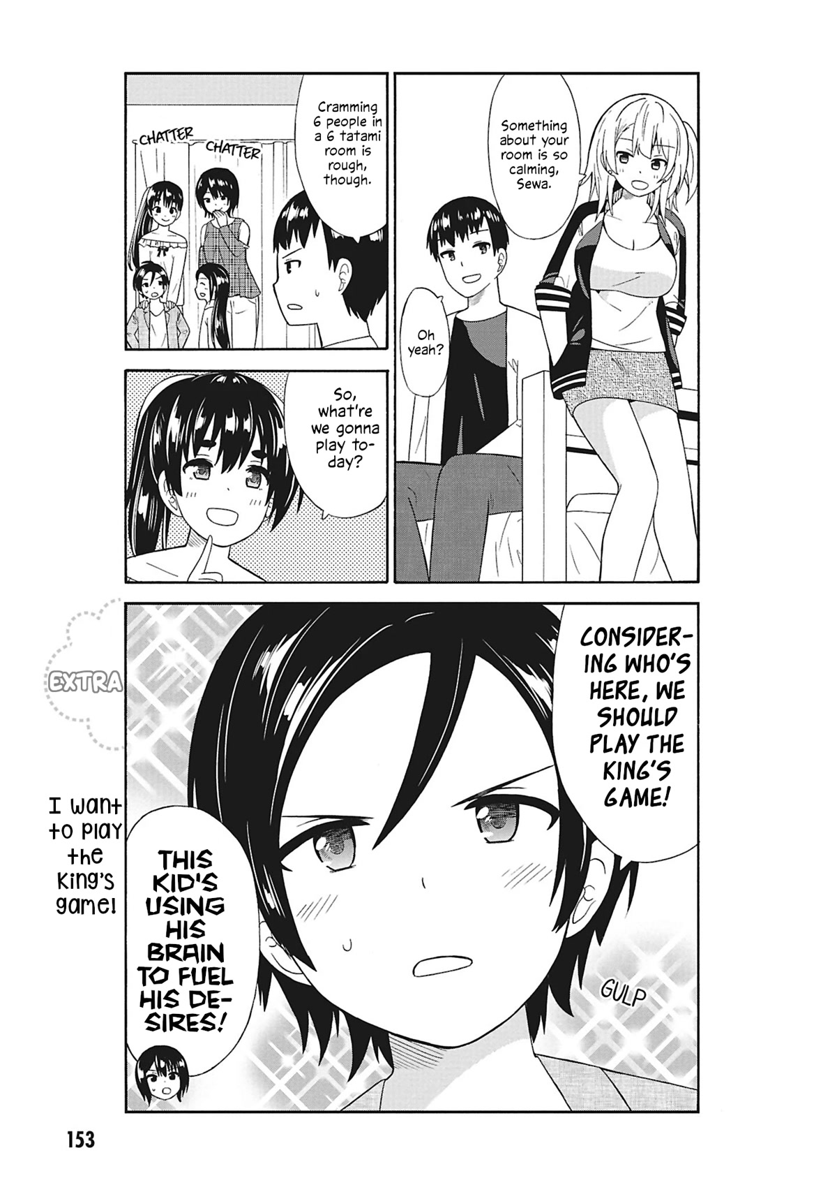 Usami-san Ha Kamawaretai! Chapter 35.5 page 1 - Chapter 35.5: I want to play the King's game.