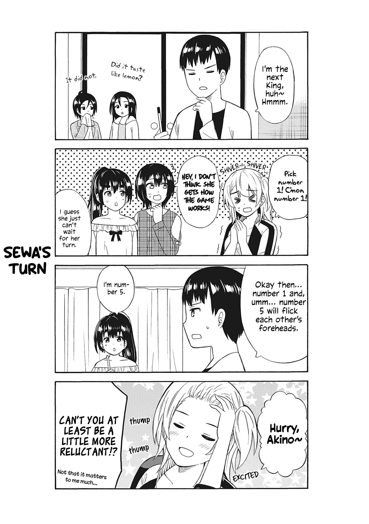 Usami-san Ha Kamawaretai! Chapter 35.5 page 3 - Chapter 35.5: I want to play the King's game.