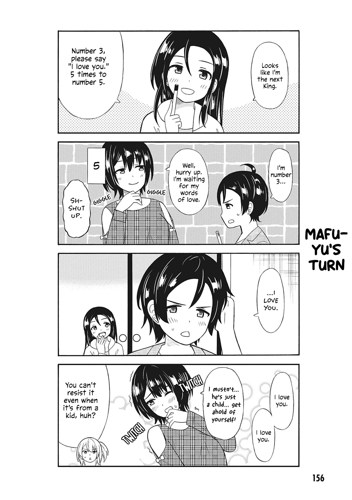 Usami-san Ha Kamawaretai! Chapter 35.5 page 4 - Chapter 35.5: I want to play the King's game.
