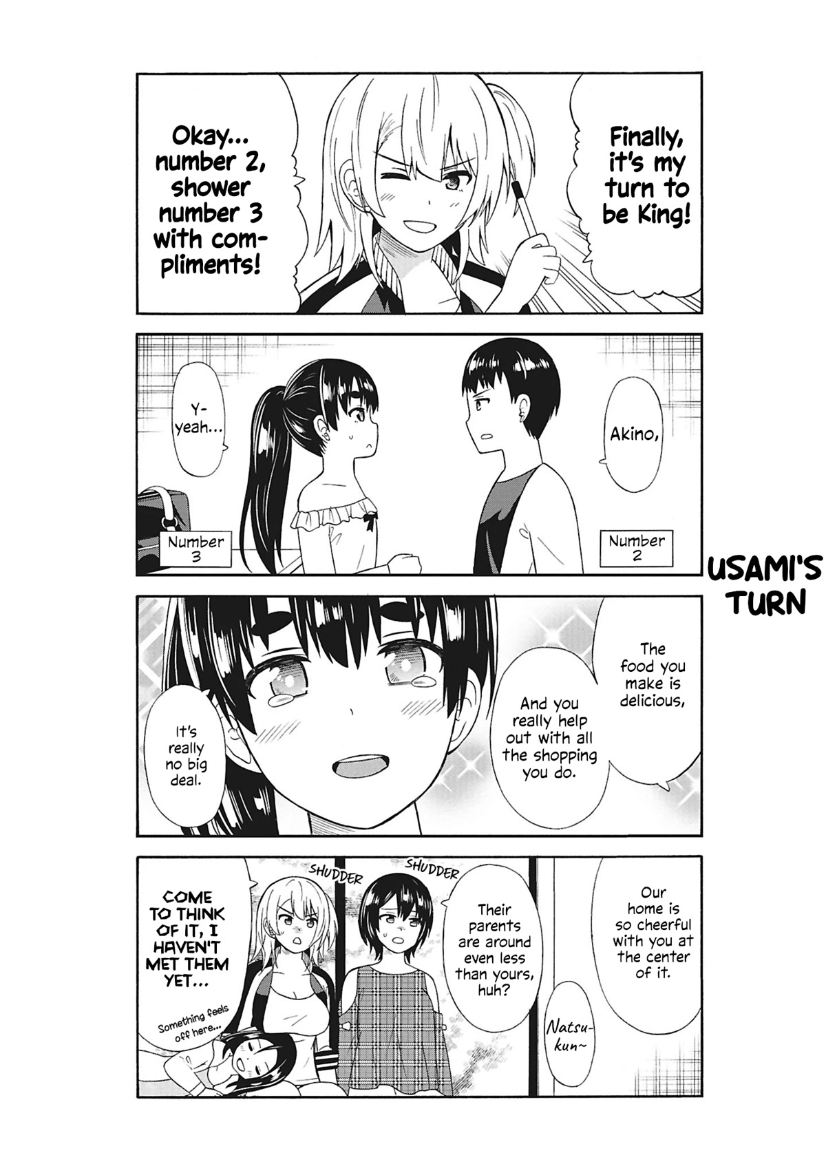Usami-san Ha Kamawaretai! Chapter 35.5 page 6 - Chapter 35.5: I want to play the King's game.