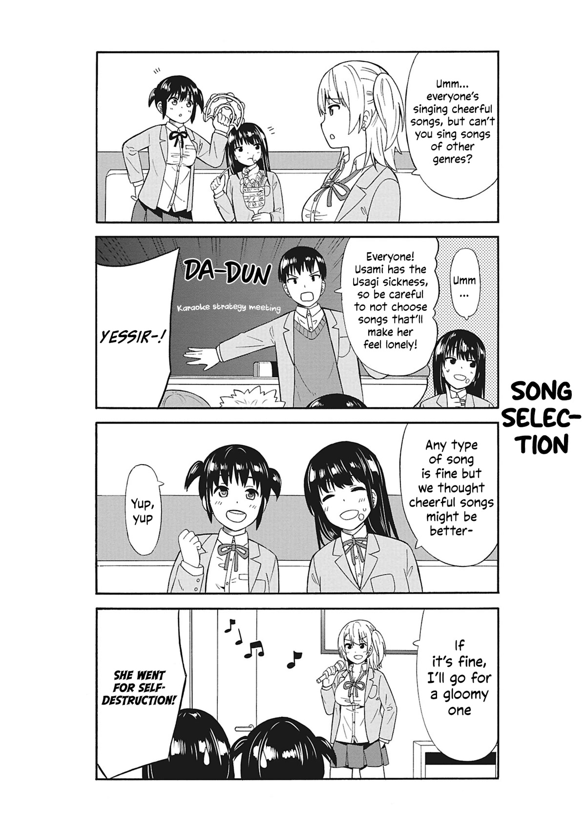 Usami-san Ha Kamawaretai! Chapter 35 page 5 - Chapter 35: I wanna have fun doing Karaoke!