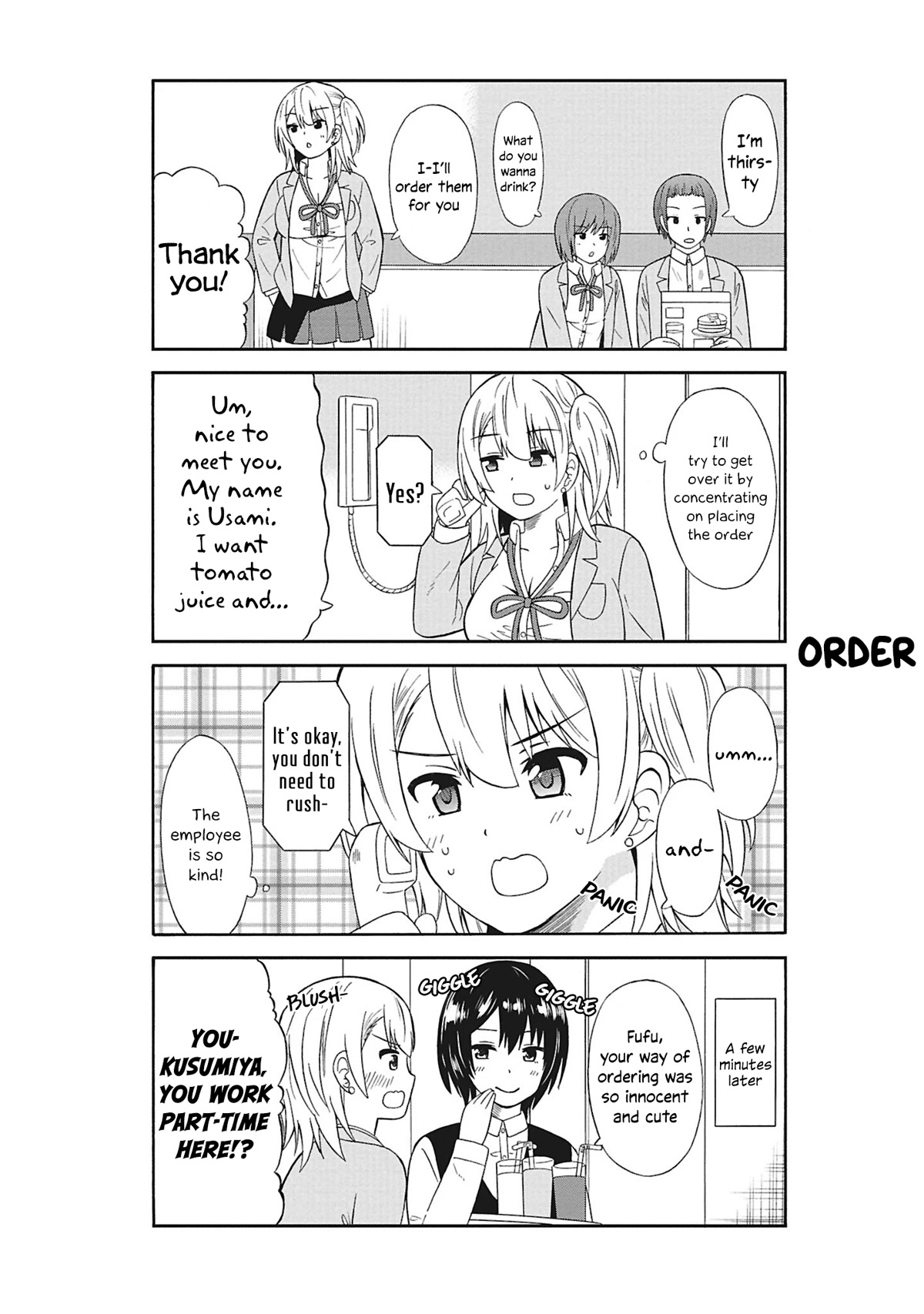 Usami-san Ha Kamawaretai! Chapter 35 page 7 - Chapter 35: I wanna have fun doing Karaoke!