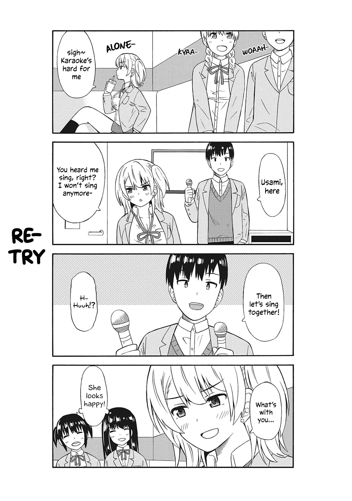 Usami-san Ha Kamawaretai! Chapter 35 page 8 - Chapter 35: I wanna have fun doing Karaoke!